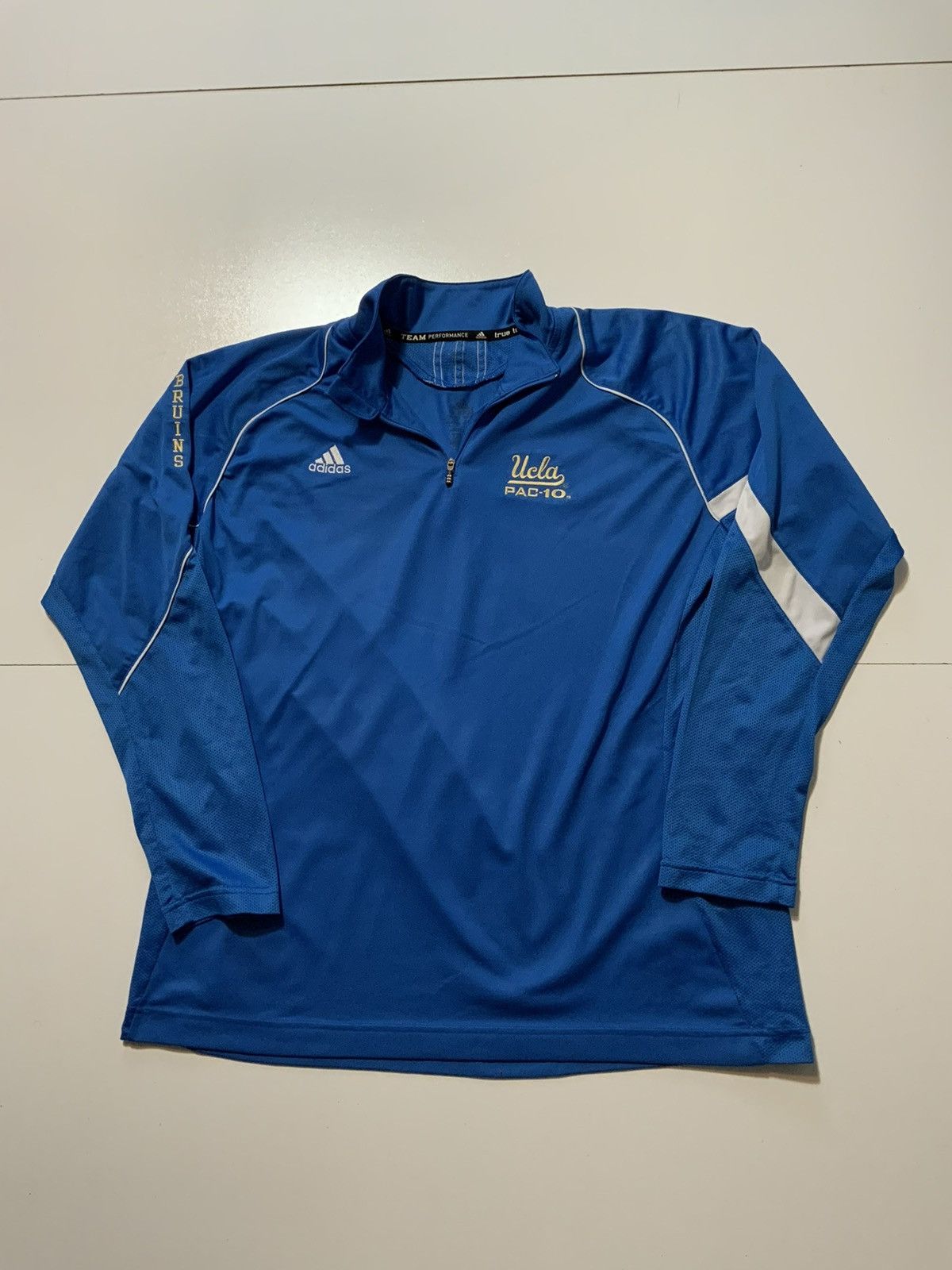 Adidas × NCAA Adidas Team Performance UCLA Bruins PAC-10 1/4 Zip Pullover Size US M / EU 48-50 / 2 - 1 Thumbnail