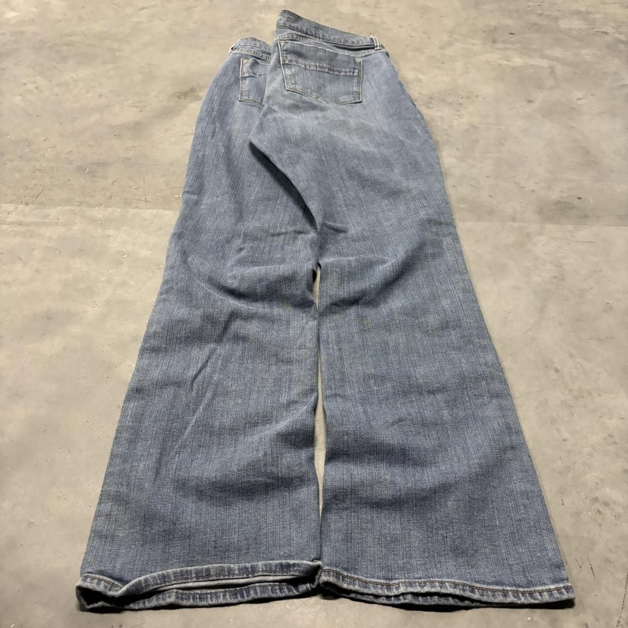 Japanese Brand × Vintage Crazy Vintage Y2K/2000s Medium Wash Essential Denim Jeans! Size US 36 / EU 52 - 4 Thumbnail