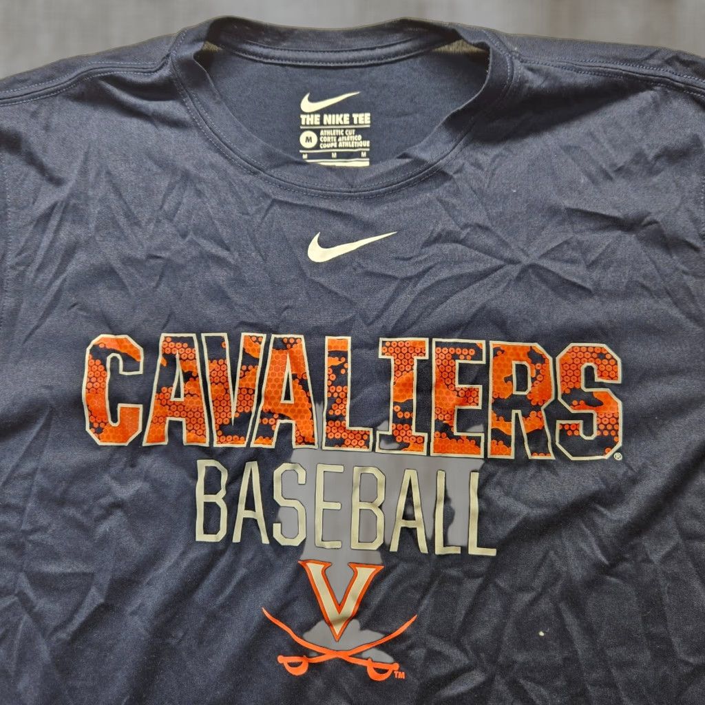 Nike Nike Shirt UVA Blue Swoosh Golf Virginia Cavaliers Adult Women M Blue Nike Shirt UVA Virginia Cavaliers Adult Women M Blue Swoosh Golf College Sports Size M / US 6-8 / IT 42-44 - 1 Thumbnail