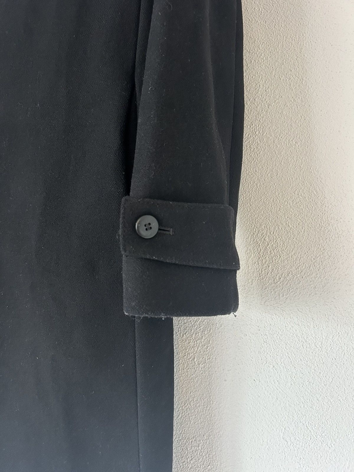 Givenchy Black Wool Overcoat Size US M / EU 48-50 / 2 - 3 Thumbnail
