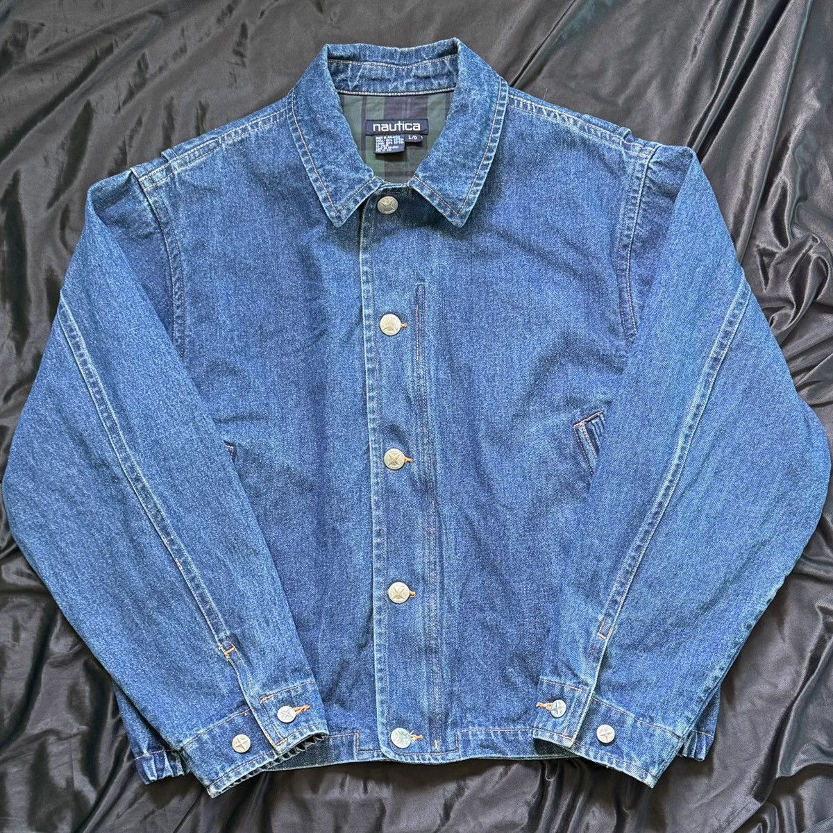 Nautica Nautica Denim vintage jacket Size US L / EU 52-54 / 3 - 1 Thumbnail