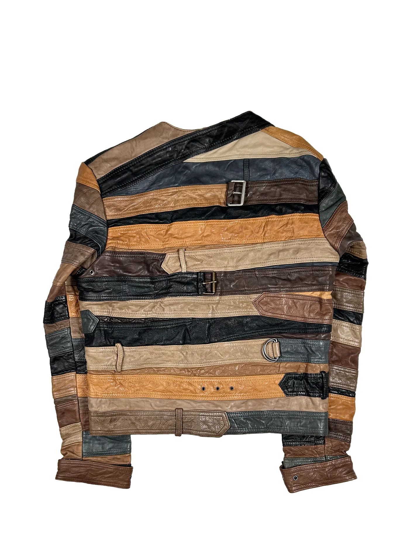 Maison Margiela AW2012 Leather Belted Jacket Size US M / EU 48-50 / 2 - 2 Thumbnail