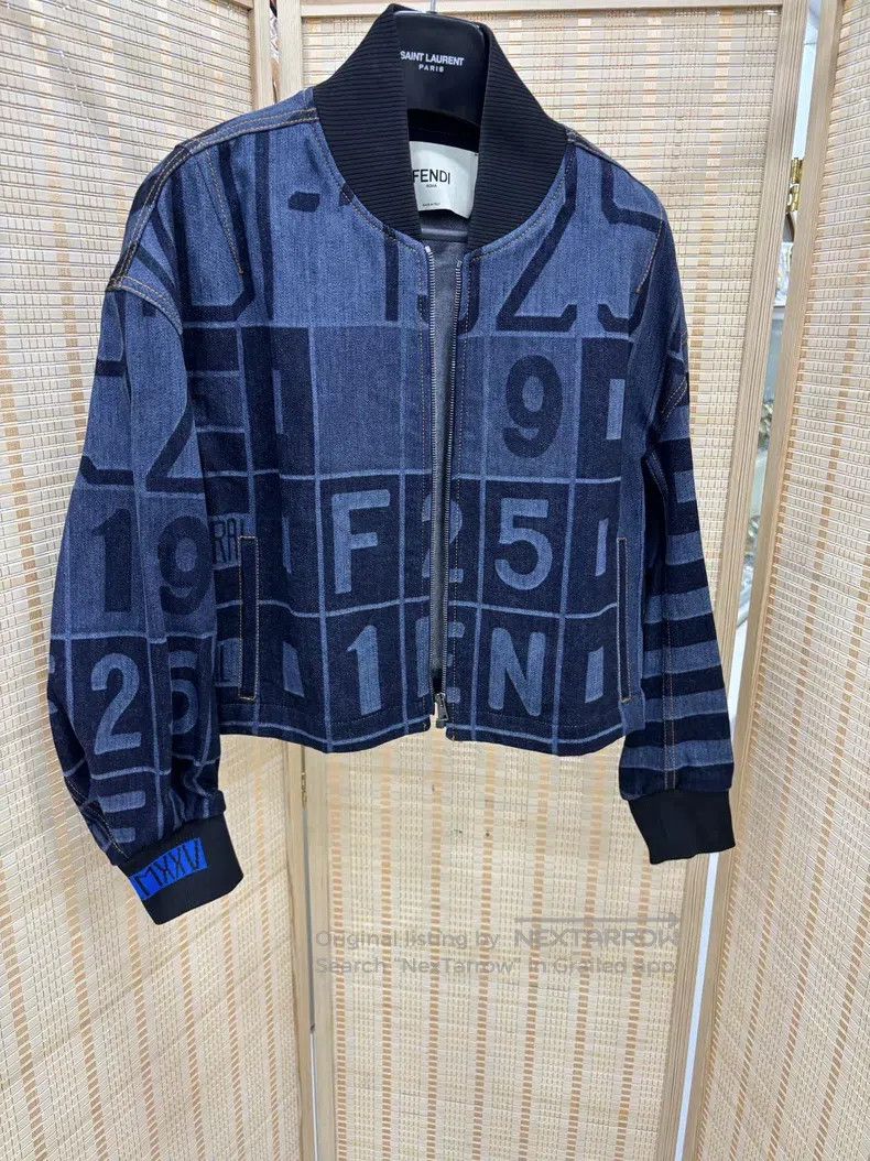 Fendi Fendi Short denim jacket Size XS / US 0-2 / IT 36-38 - 1 Thumbnail