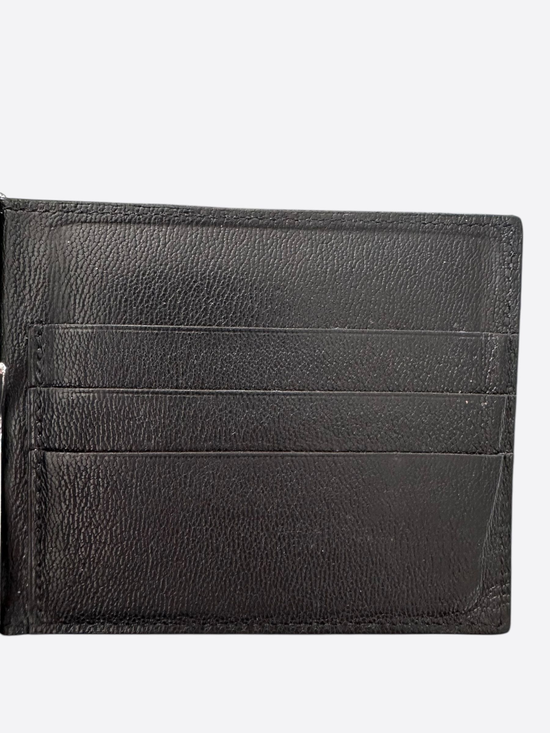 Hermes Hermes Black Alligator Poker Compact Wallet Size ONE SIZE - 4 Thumbnail