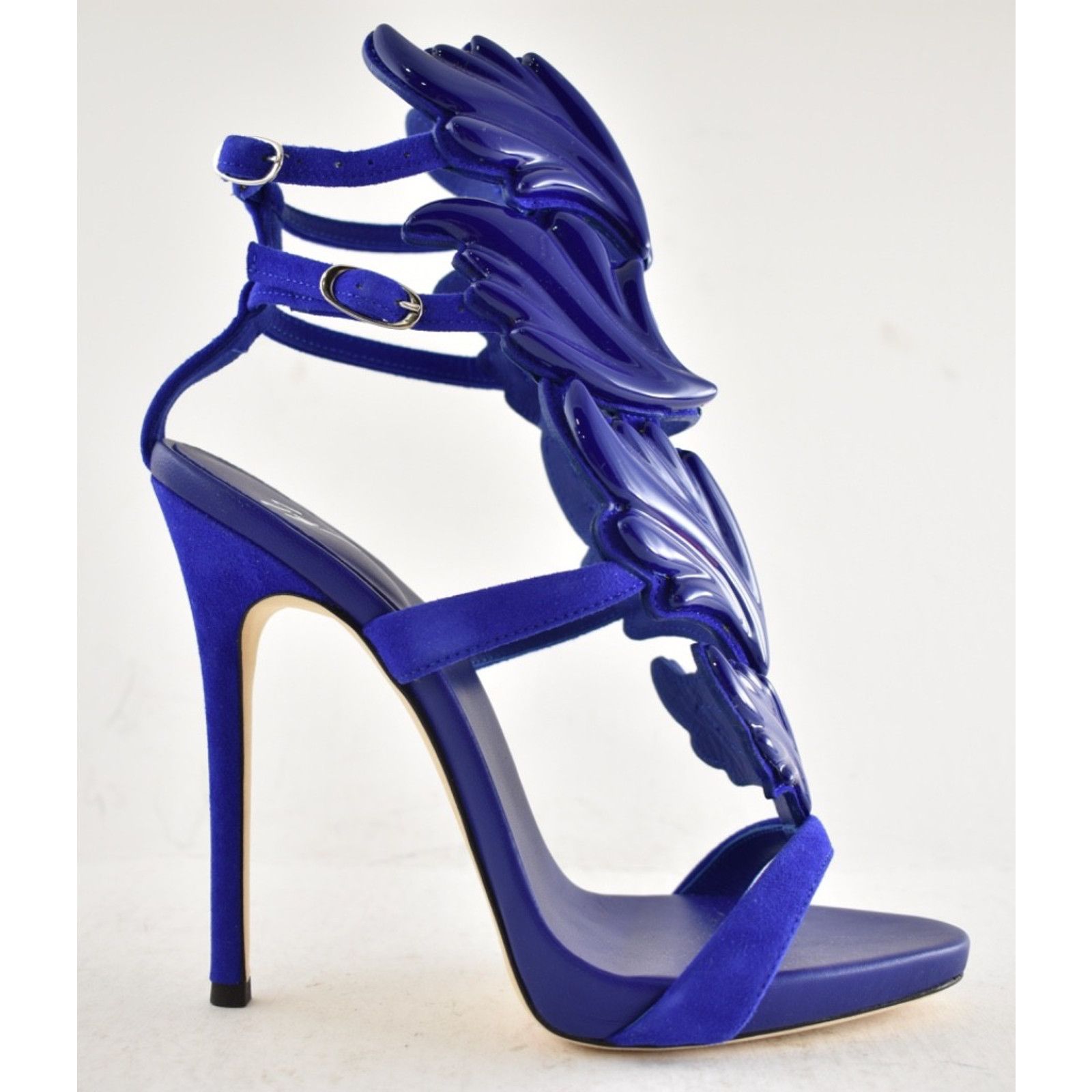 Giuseppe Zanotti Giuseppe Zanotti Cruel Summer Blue Wing Strap Sandal 35 Size US 5 / IT 35 - 2 Thumbnail