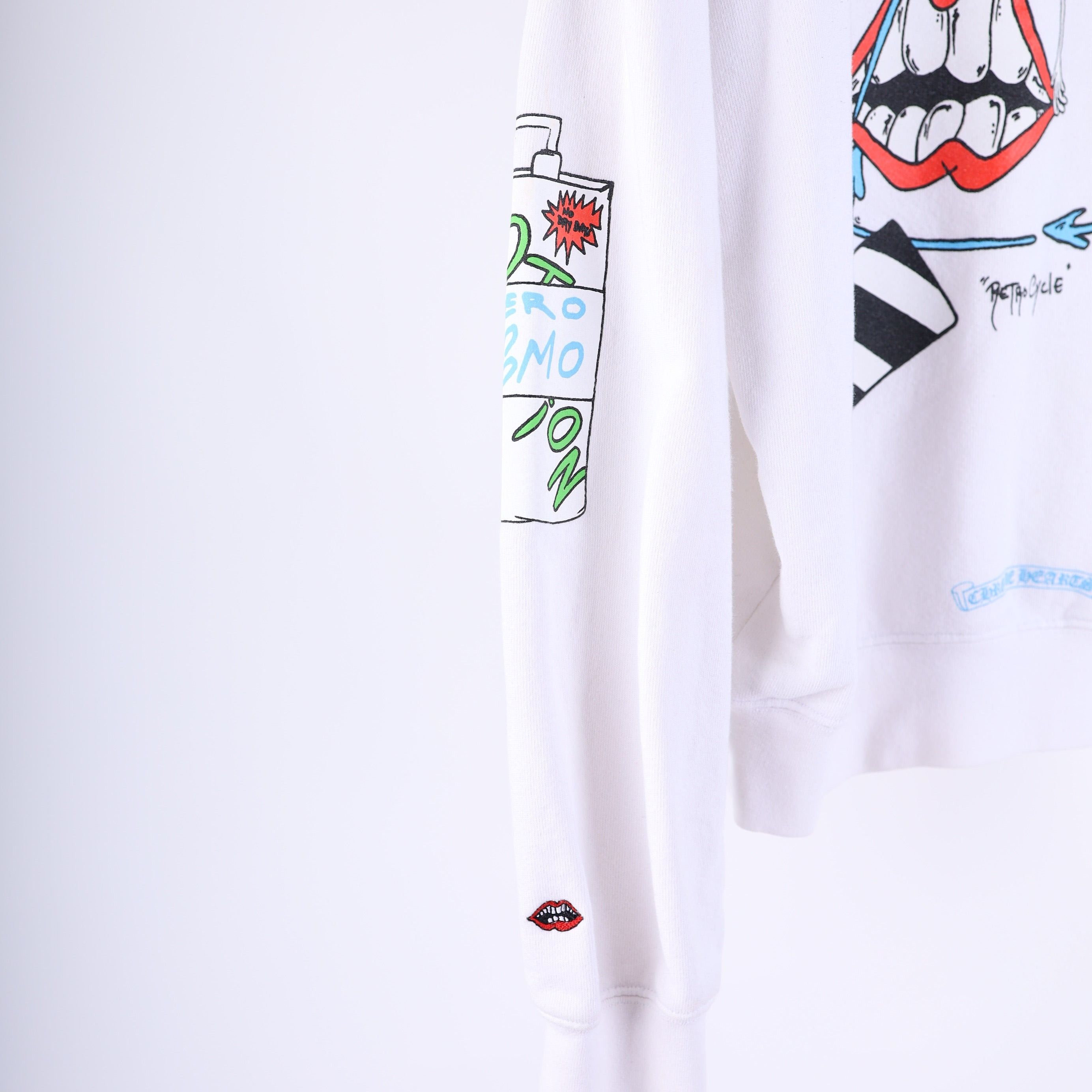 Chrome Hearts CH WHITE MATTY BOY CREWNECK CLEAR Size US M / EU 48-50 / 2 - 4 Thumbnail