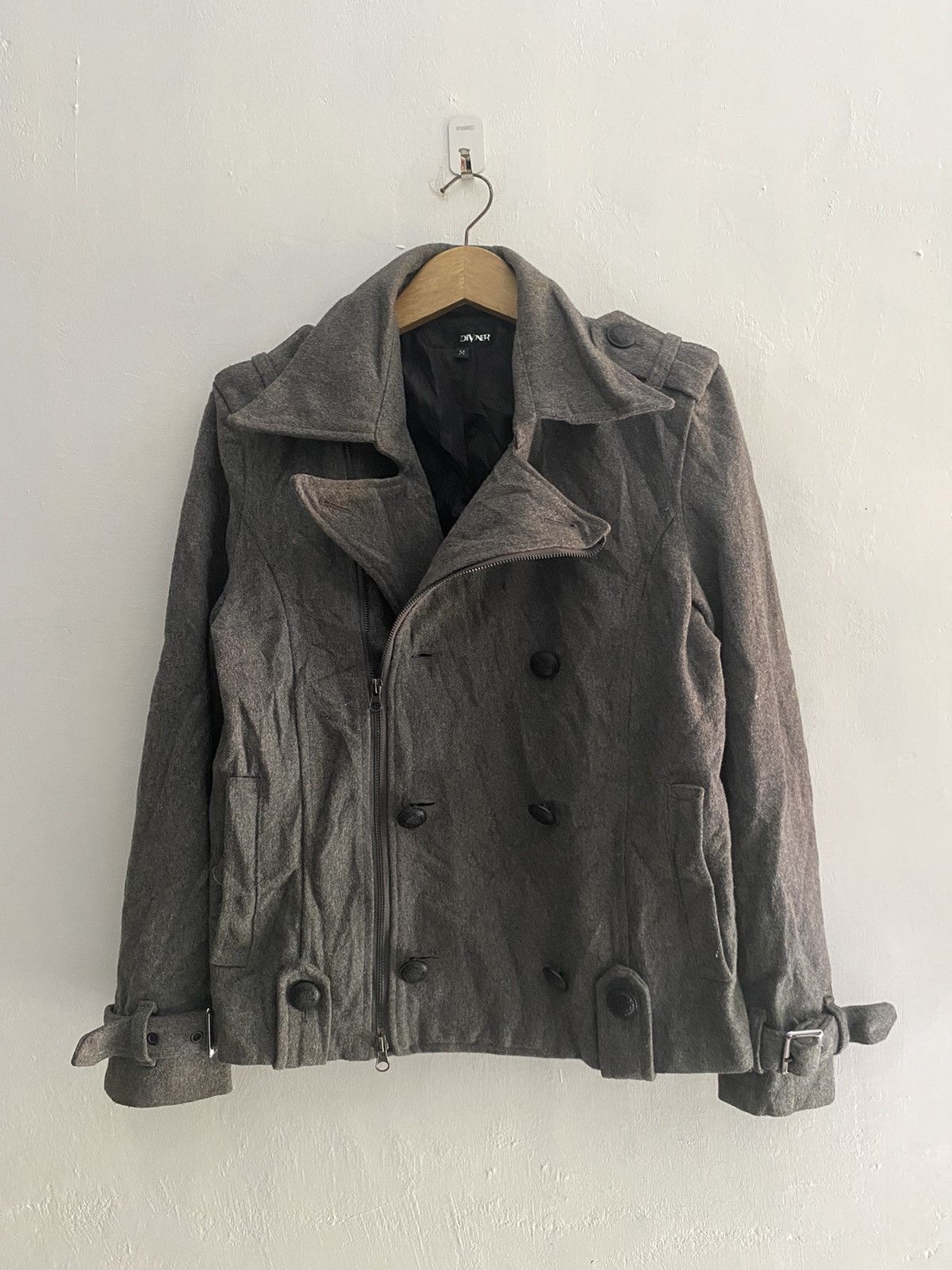 14th Addiction 2000s diviner wool bondage jacket Size US M / EU 48-50 / 2 - 1 Thumbnail