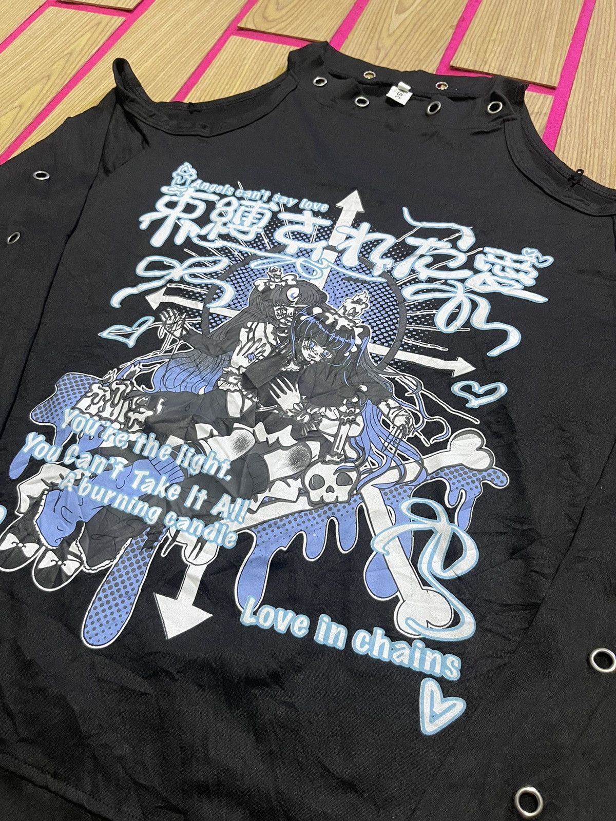If Six Was Nine Y2K LSC short sleeve tshirt japanese style Size M / US 6-8 / IT 42-44 - 3 Thumbnail