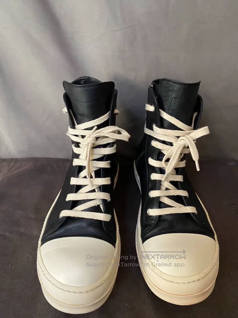 Rick Owens Rick Owens Main Line High Top Leather Top Big Converse sho Size US 7 / EU 40 - 2 Thumbnail