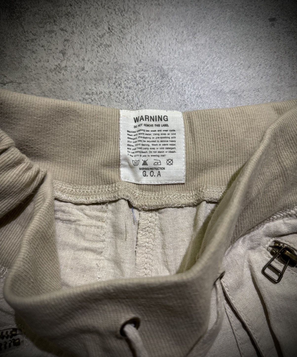 GOA G.O.A Linen Cargo Short Pants Size US 29 - 9 Thumbnail