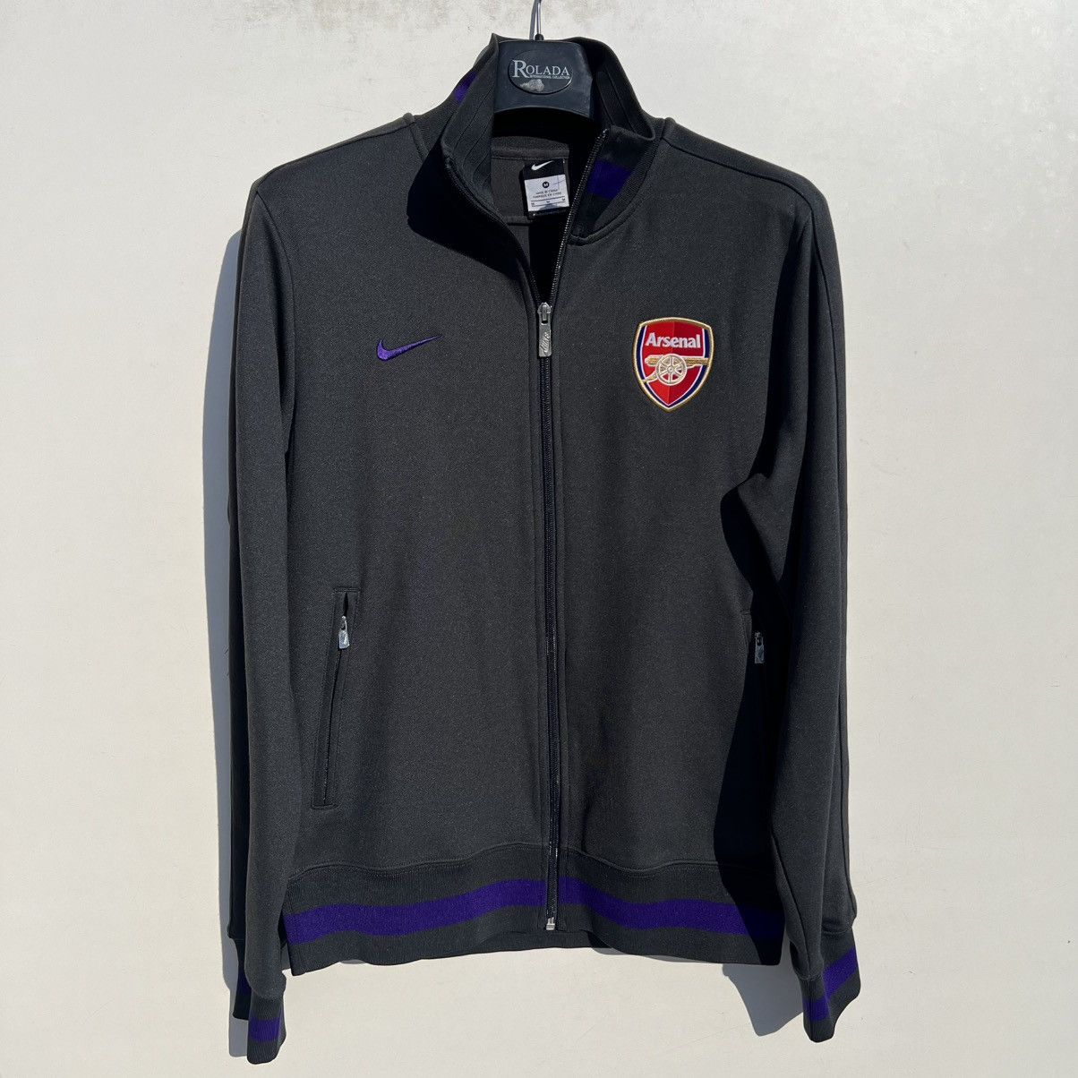 Nike FC Arsenal jacket vintage soccer football jersey Size US M / EU 48-50 / 2 - 1 Thumbnail