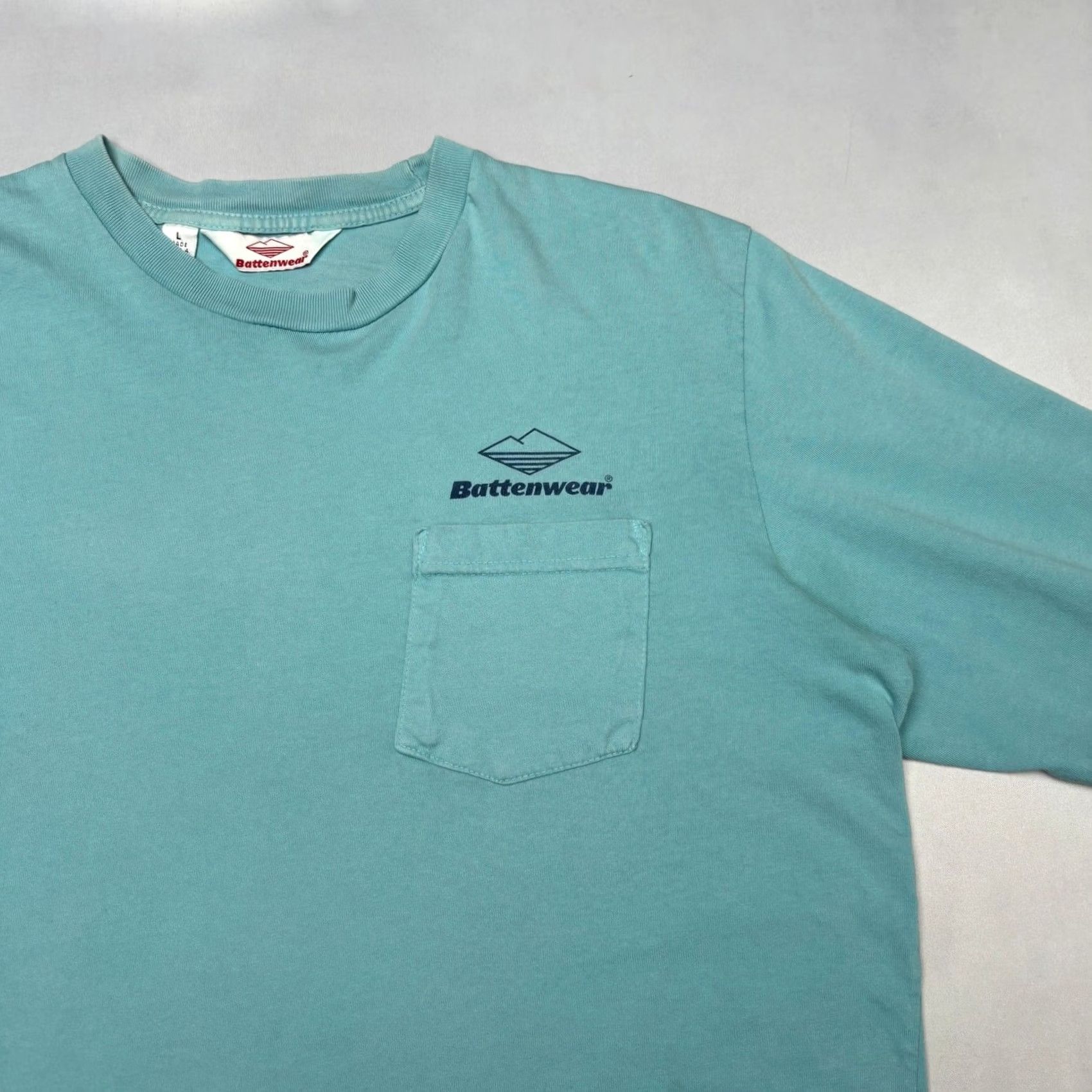 Battenwear VINTAGE Battenwear Pocket T Shirt Large Team Long Sleeve Gorpcore Men's Size US L / EU 52-54 / 3 - 4 Thumbnail