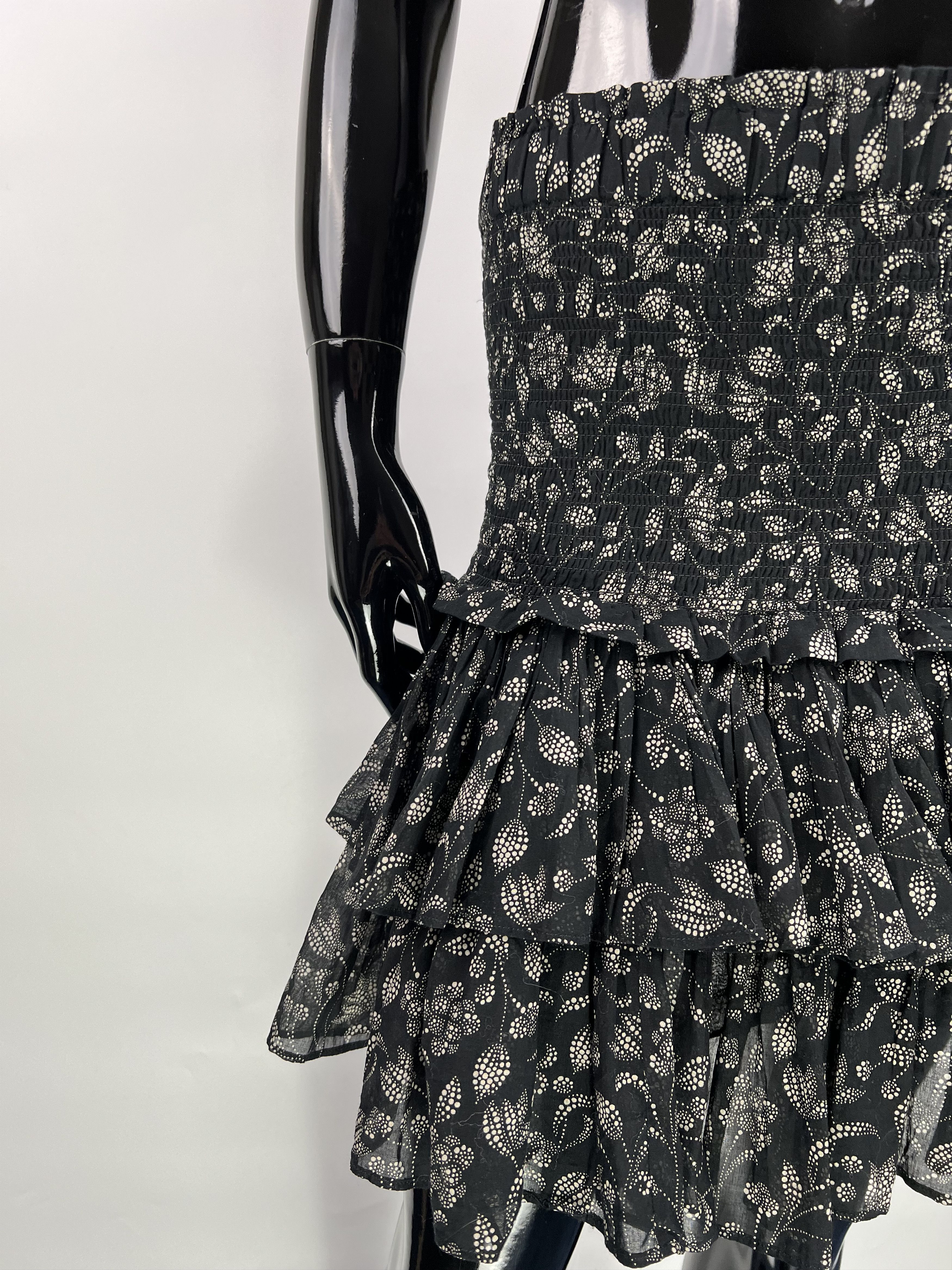 Isabel Marant × Isabel Marant Etoile Isabel Marant Etoile Floral Print Pleated Mini Skirt Size 40 Size 27" / US 4 / IT 40 - 4 Thumbnail