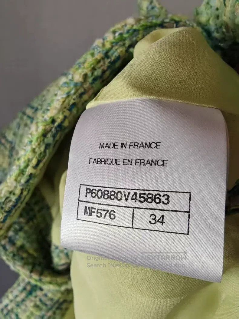 Chanel Chanel Green coat Size XXS / US 00 / IT 34 - 3 Thumbnail