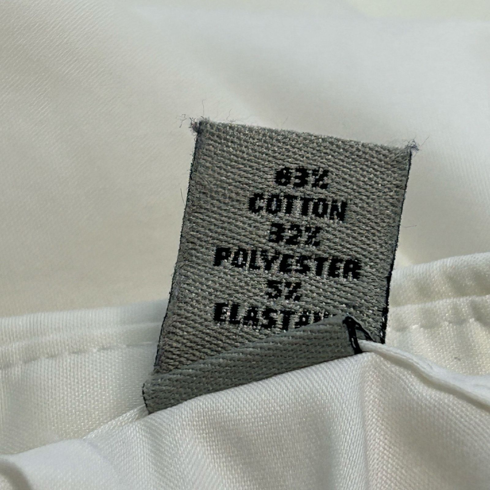 Kenneth Cole Kenneth Cole Reaction 17 36/37 White Button Down Shirt Size US XL / EU 56 / 4 - 9 Thumbnail