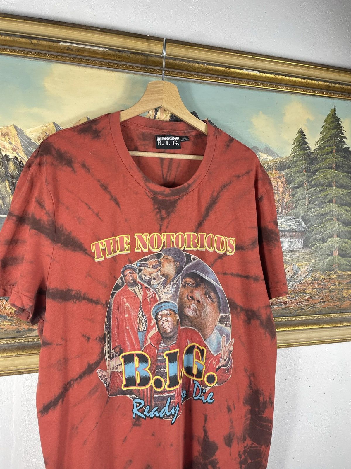 Rap Tees × Vintage Biggie The Notorious B.I.G. Baggy Loose T shirt Tee Rap Size US L / EU 52-54 / 3 - 5 Thumbnail