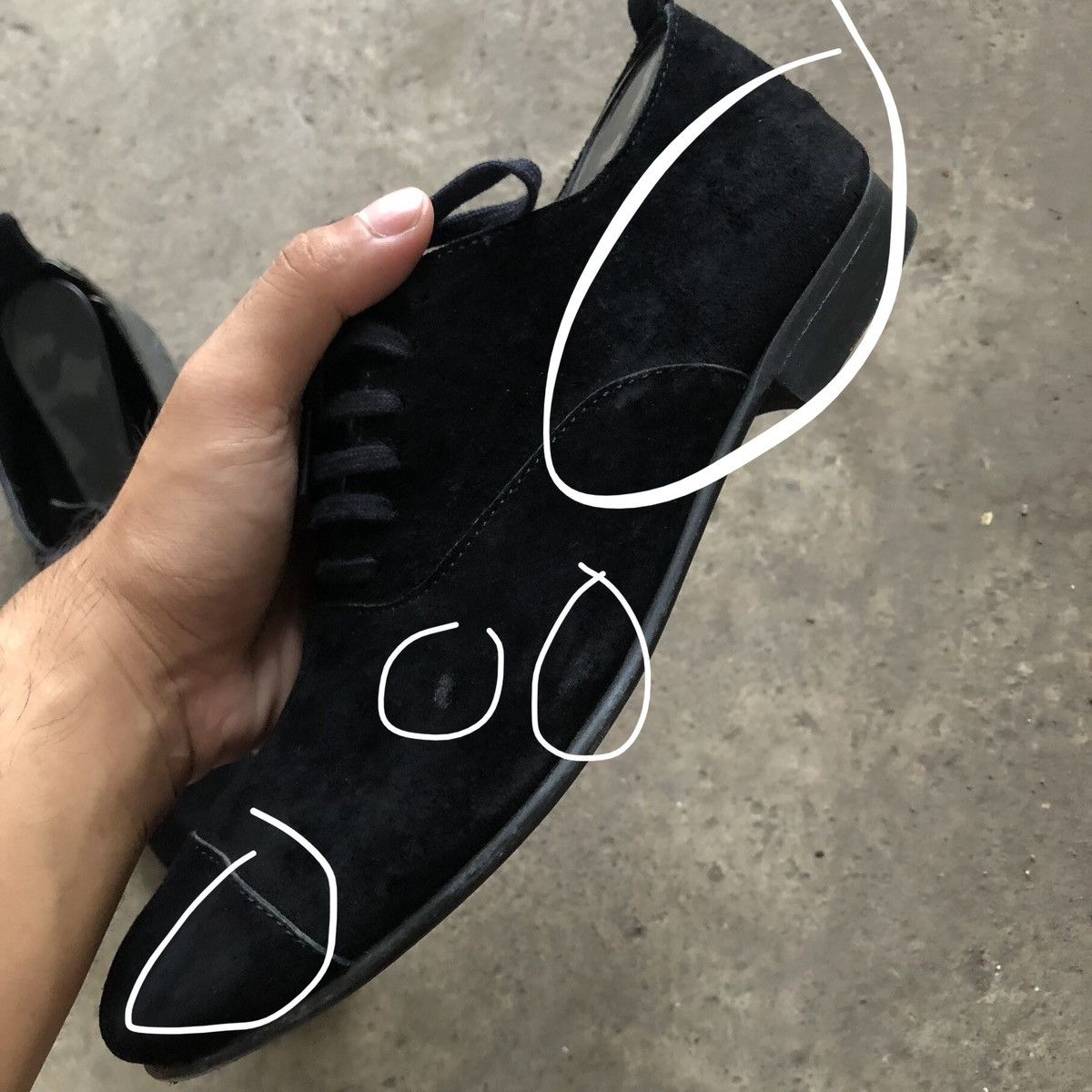 Comme des Garcons FW11 Comme Des Garcons Hybrid Suede Leather Laced Slip on Size US 8 / IT 38 - 9 Thumbnail