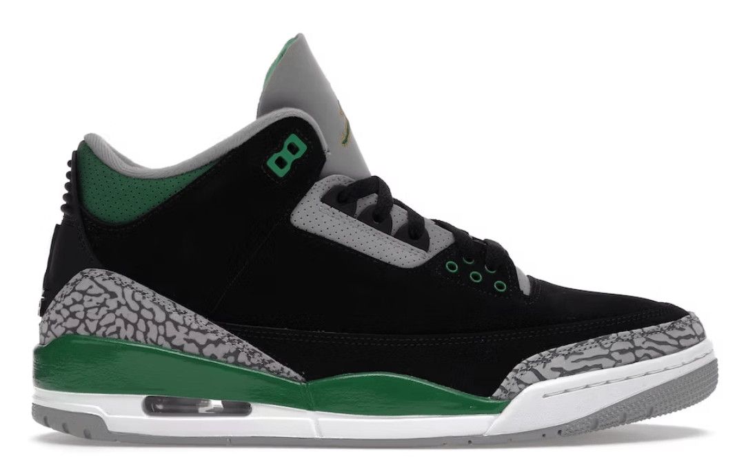 Nike 3 Retro Pine Green Size US 9 / EU 42 - 1 Thumbnail