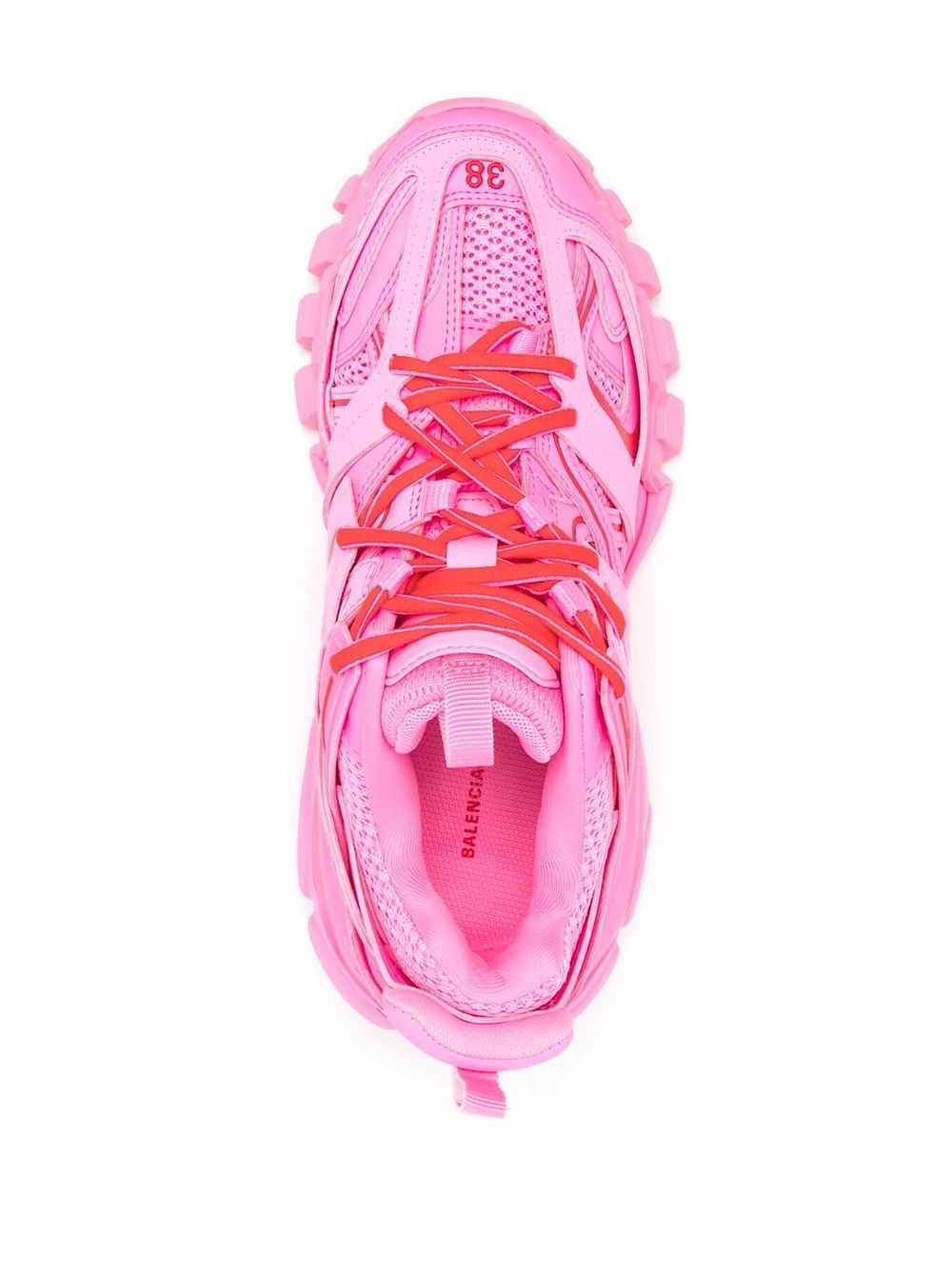 Balenciaga o1la1rc1a1024 Track Sneakers in Pink Size US 7 / IT 37 - 3 Thumbnail