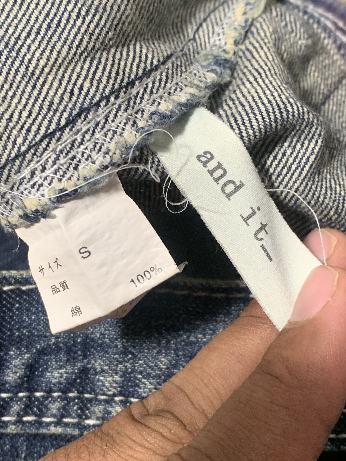 Japanese Brand And it_ japan drop crotch jeans Size US 28 / EU 44 - 5 Thumbnail