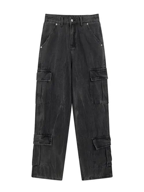 VIBE fade punk cargo skate jeans Size US 34 / EU 50 - 4 Thumbnail