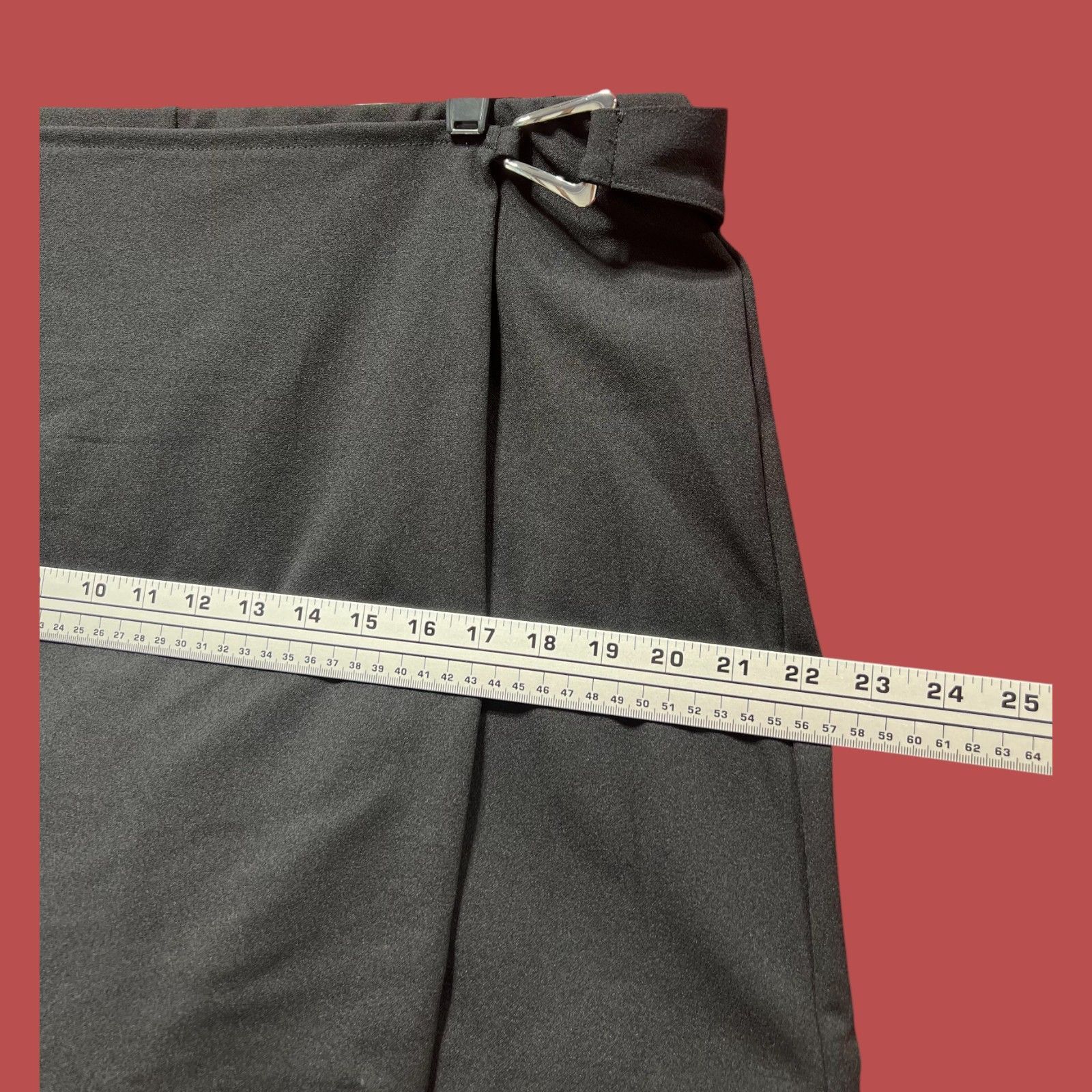 Other Bold Elements - Women's Mid-Rise Skort - Black - Extra Large Size 38" / US 16 / IT 52 - 7 Thumbnail