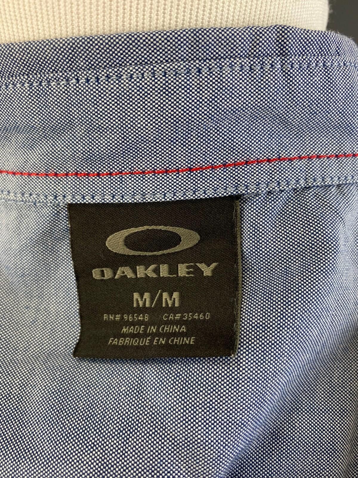 Oakley Oakley Bue Long Sleeve Button Down Oxford Shirt Size M Size US M / EU 48-50 / 2 - 12 Thumbnail