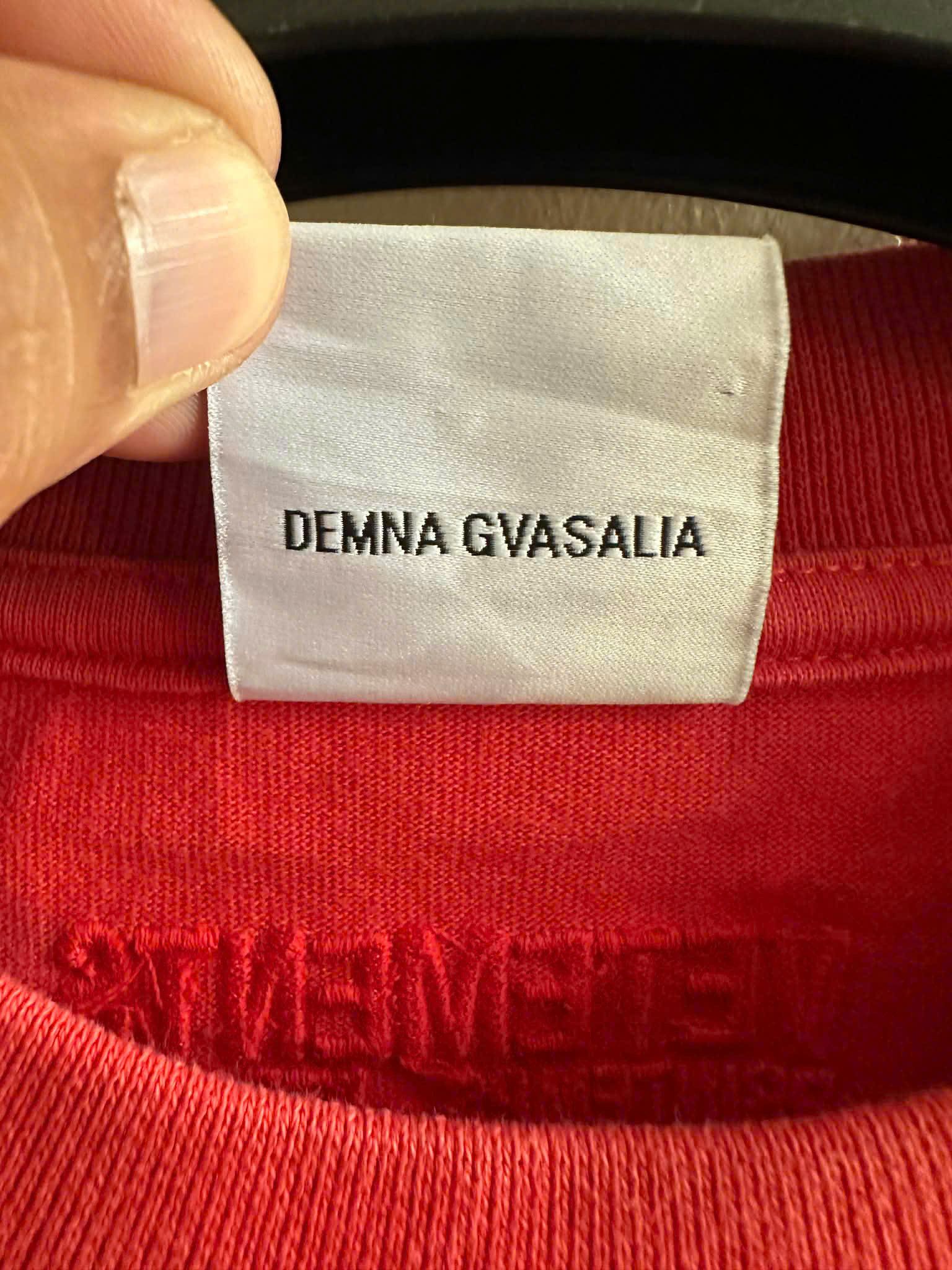Vetements VETEMENS T SHIRT Size US XS / EU 42 / 0 - 12 Thumbnail