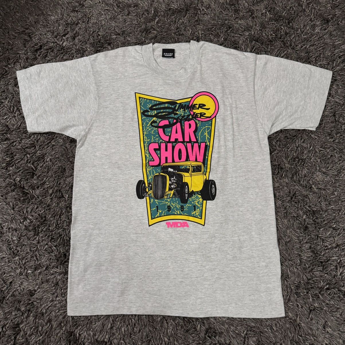 Other Vintage 90s Summer Sizzler Car Show Tee 1991 Size US L / EU 52-54 / 3 - 1 Thumbnail