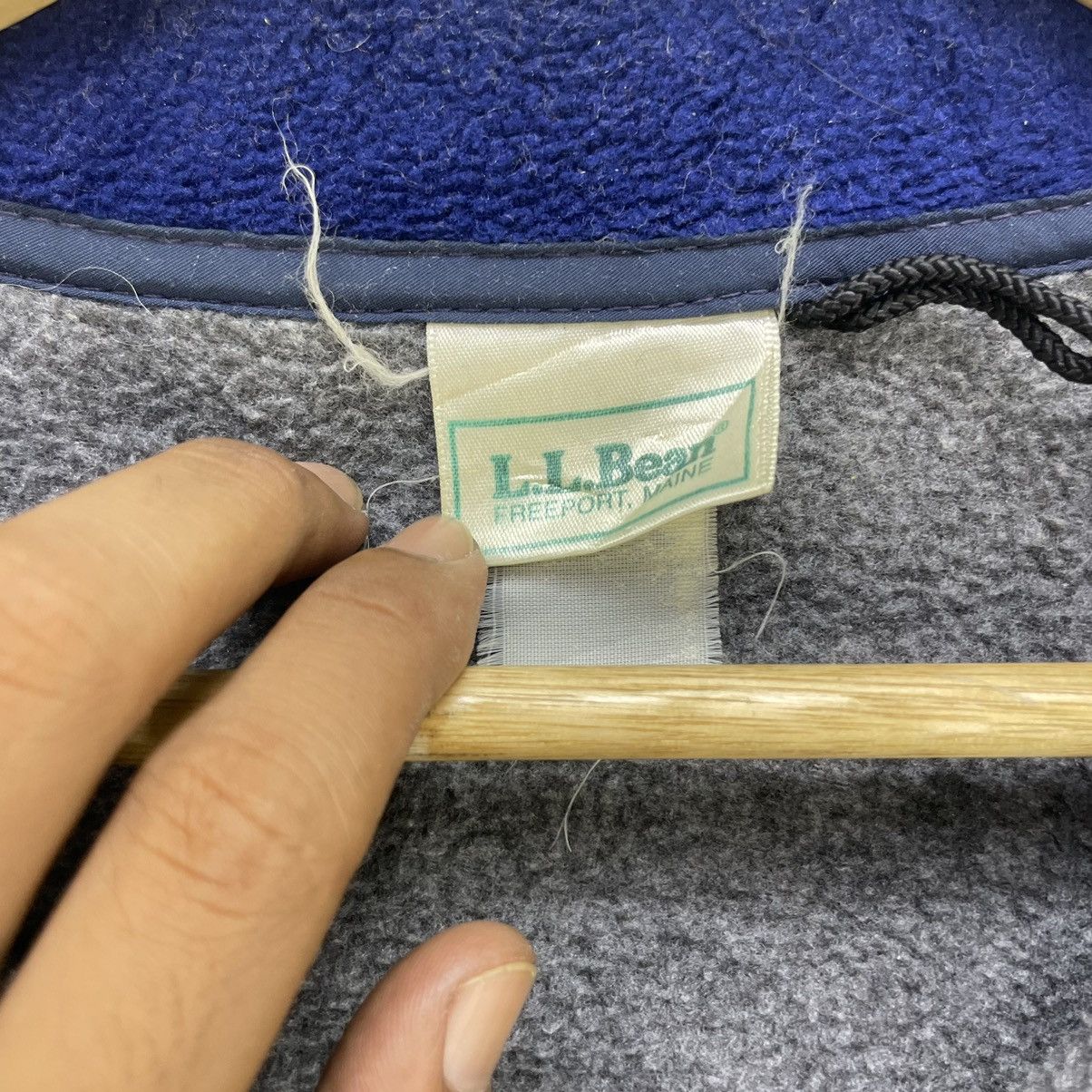 L.L. Bean 💥Vintage Ll Bean Deep Pile Half Zipper Pull over Jacket Size US M / EU 48-50 / 2 - 7 Thumbnail