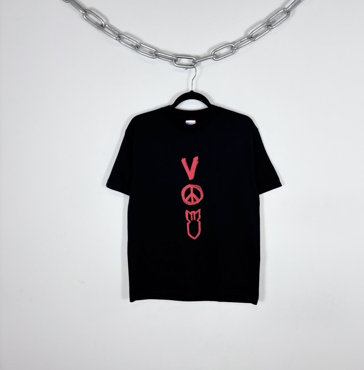 Band Tees Vintage U2 Vertigo Tour 2005 Rare Black Rock Band Tee Size US M / EU 48-50 / 2 - 1 Thumbnail