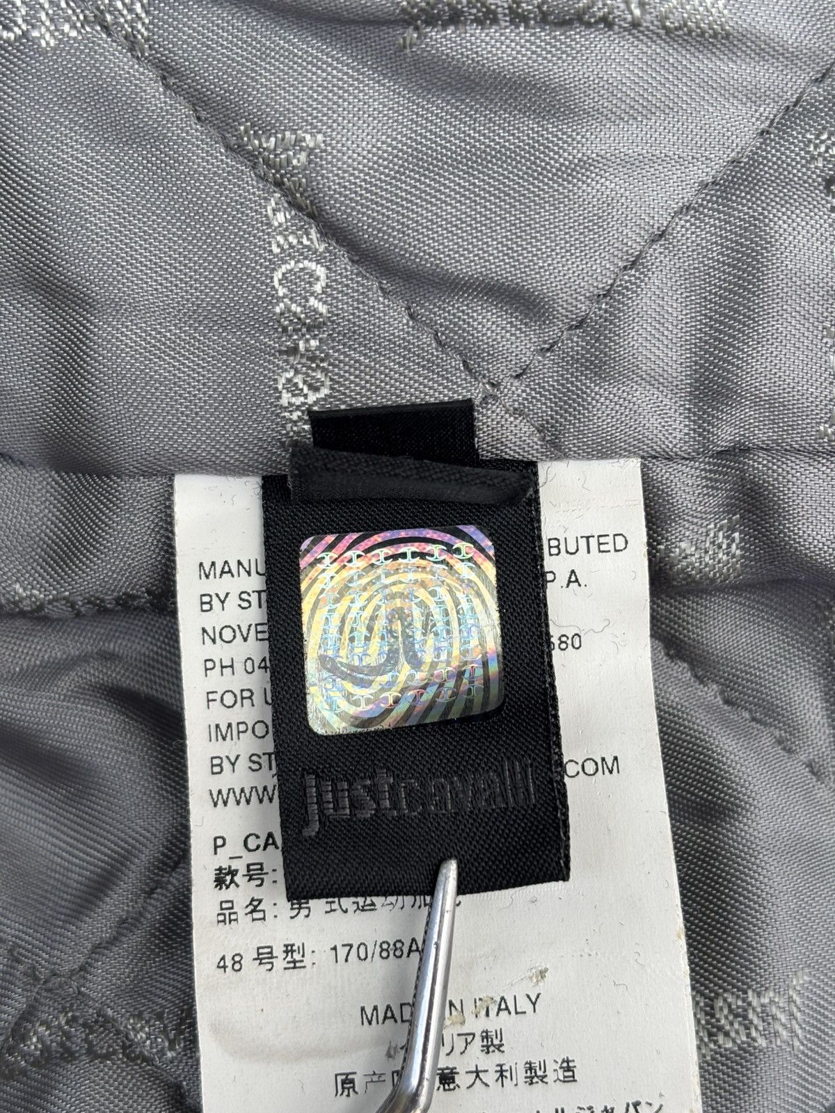 Just Cavalli AW 2014 Just Cavalli Geometric Tribal Embossed Bomber Jacket Size US M / EU 48-50 / 2 - 23 Thumbnail