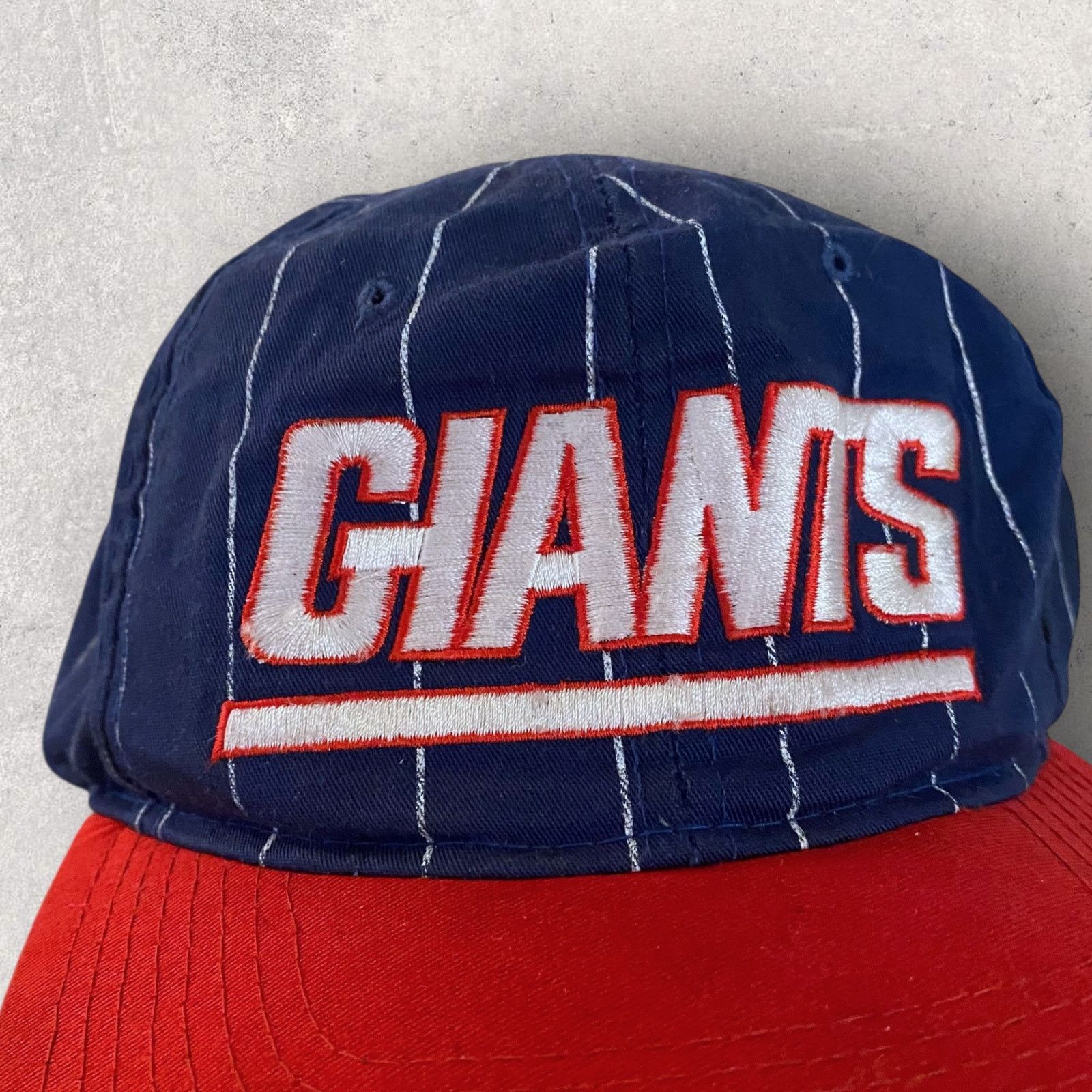 NFL × Starter × Vintage Rare Starter New York Giants Pinstripe Snapback Hat Cap Size ONE SIZE - 3 Thumbnail