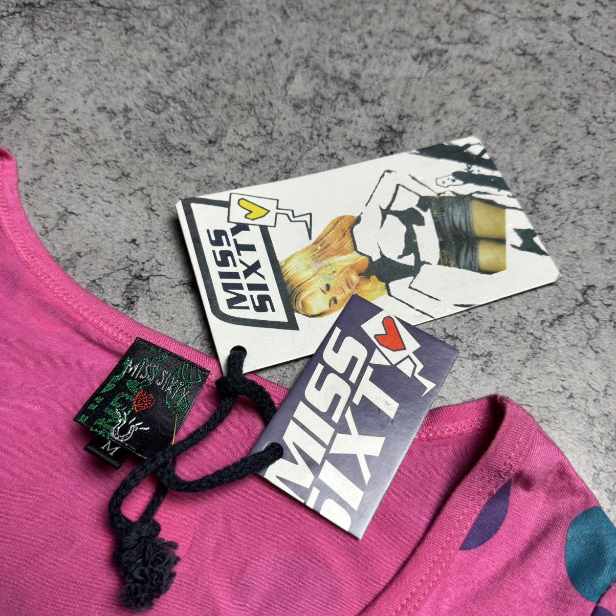 Miss Sixty NEW Miss Sixty Vintage T-Shirt Size M / US 6-8 / IT 42-44 - 7 Thumbnail
