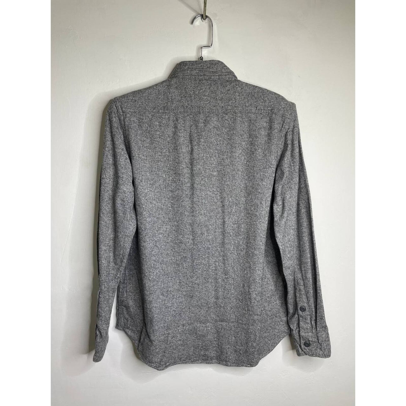 Old Navy Vintage Old Navy Gray Textured Shirt Jacket Fit S Workwear Size US S / EU 44-46 / 1 - 6 Thumbnail