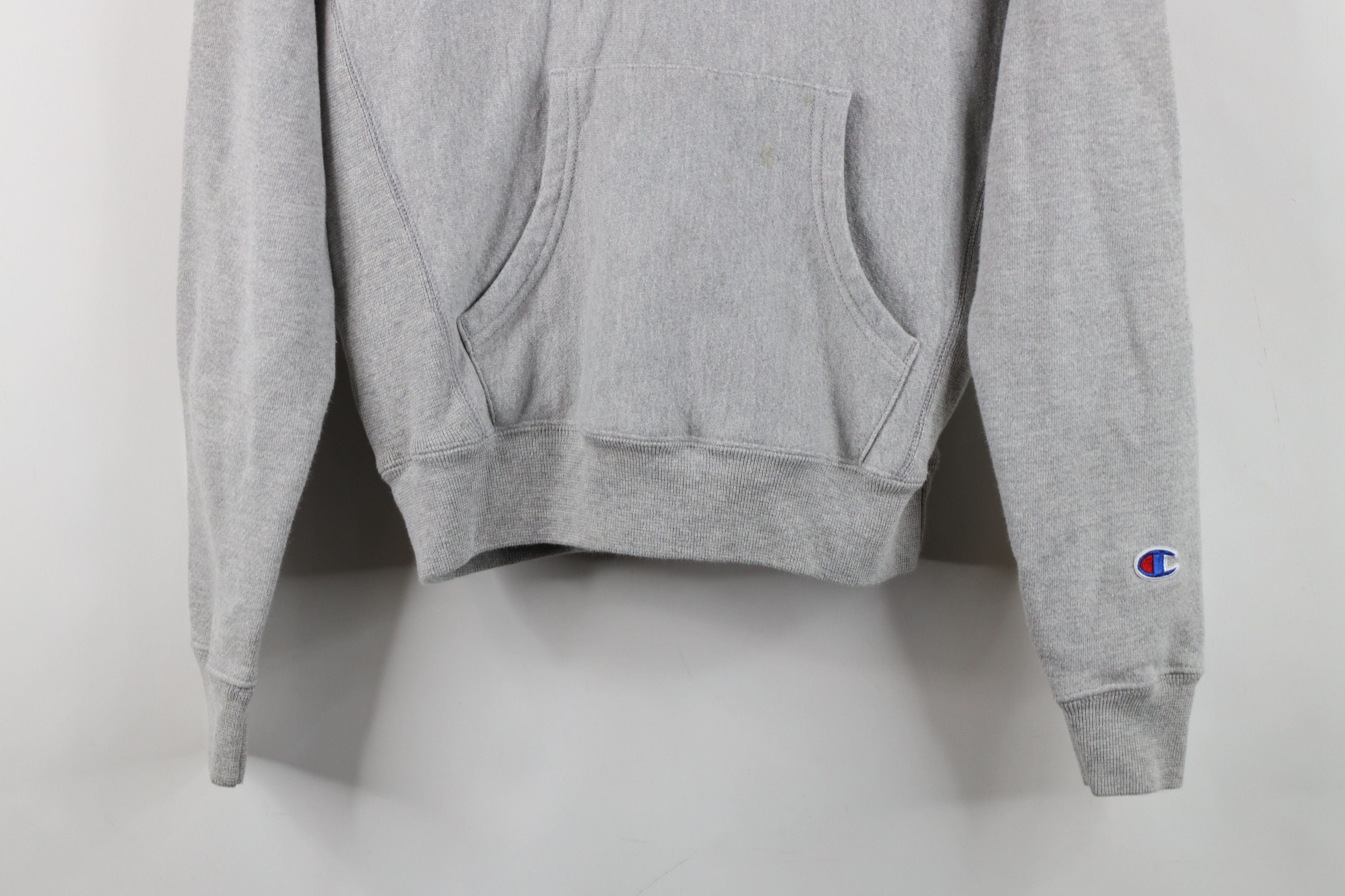 Champion Y2K Champion Reverse Weave Hoodie Sweatshirt Heather Gray Size XS / US 0-2 / IT 36-38 - 3 Thumbnail