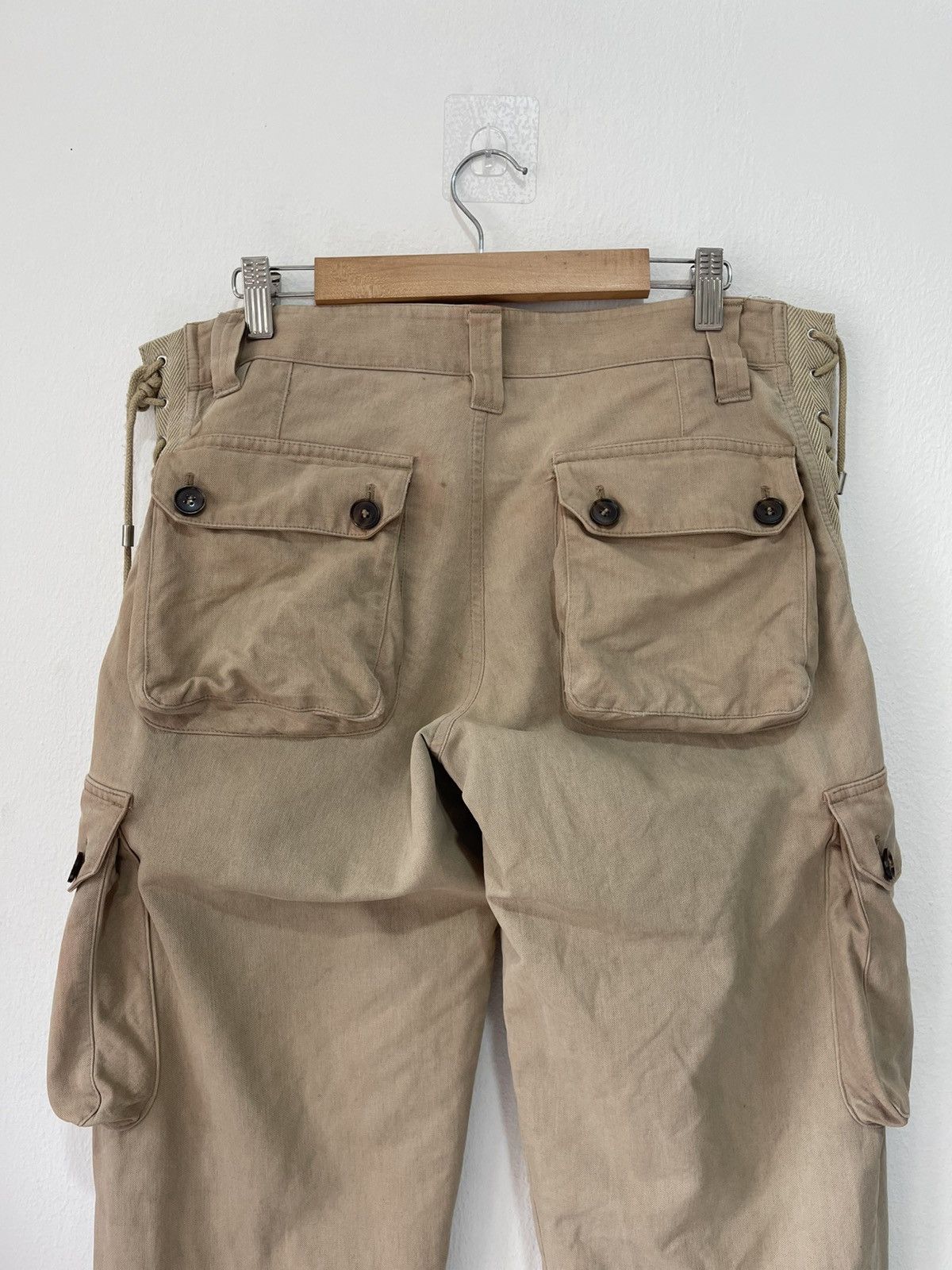 Dolce & Gabbana 2000s Dolce & Gabbana 3D Cargo Pants Size US 32 / EU 48 - 18 Thumbnail