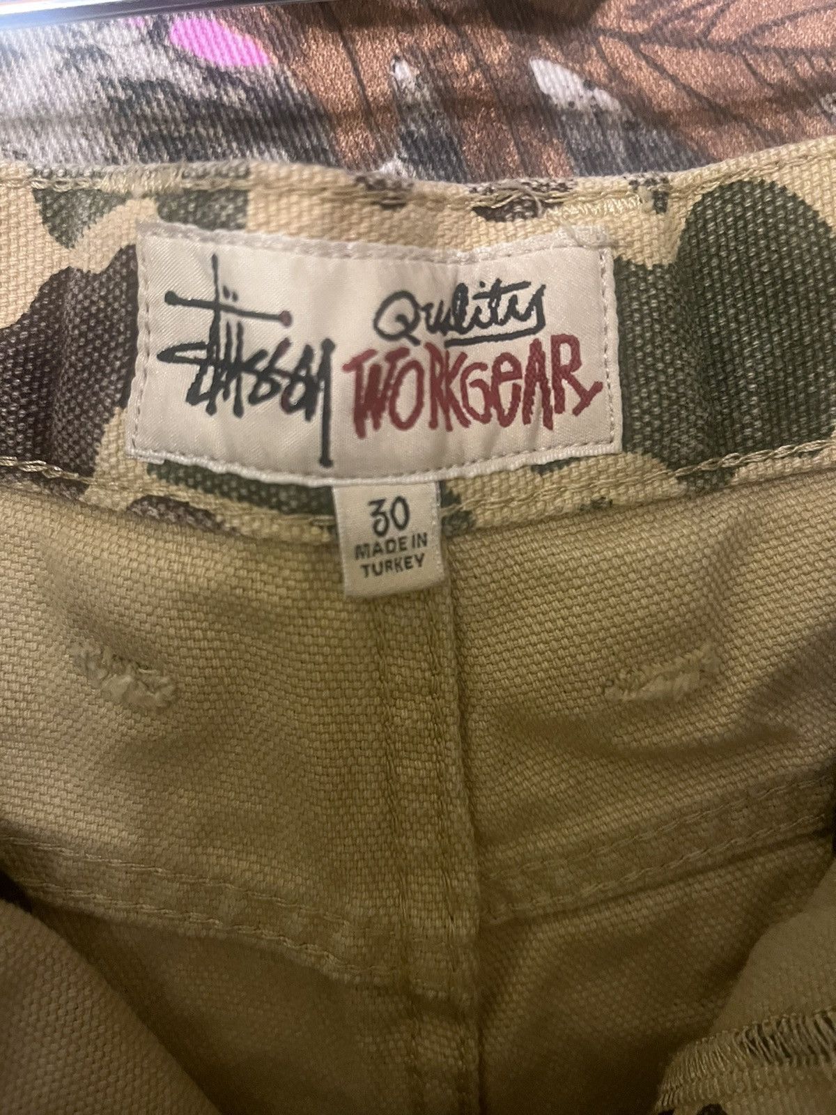 Stussy Stussy Canvas Work Pants Size US 30 / EU 46 - 4 Thumbnail