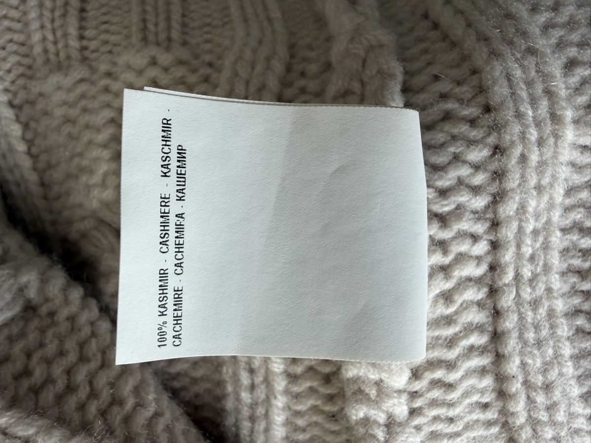 Gran Sasso Cable Knit Cashmere Full Zip Sweater Size US M / EU 48-50 / 2 - 4 Thumbnail