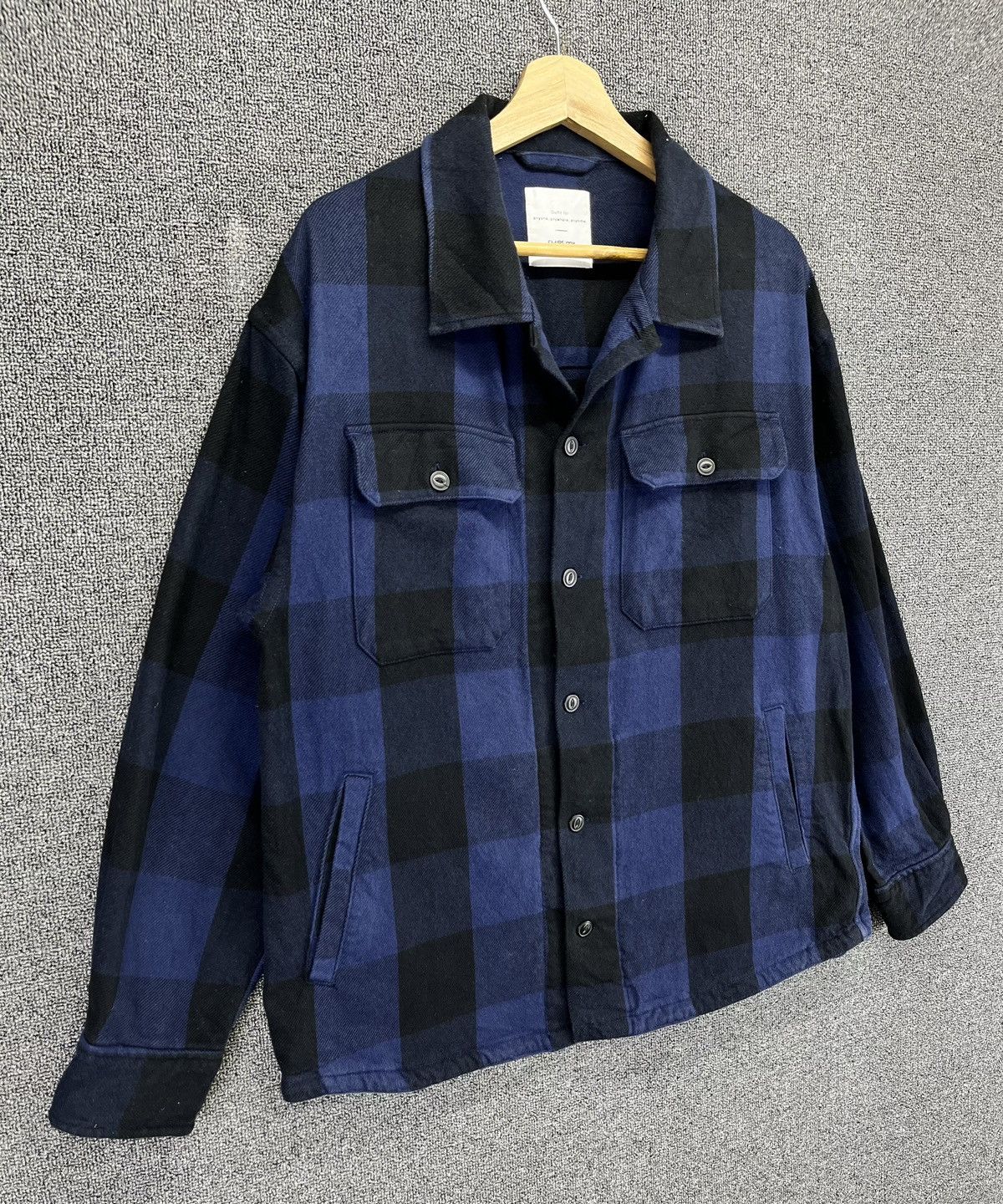 Flannel Vintage Ships Shadow Plaid Shirts Button Up Flannnel Size US M / EU 48-50 / 2 - 2 Thumbnail