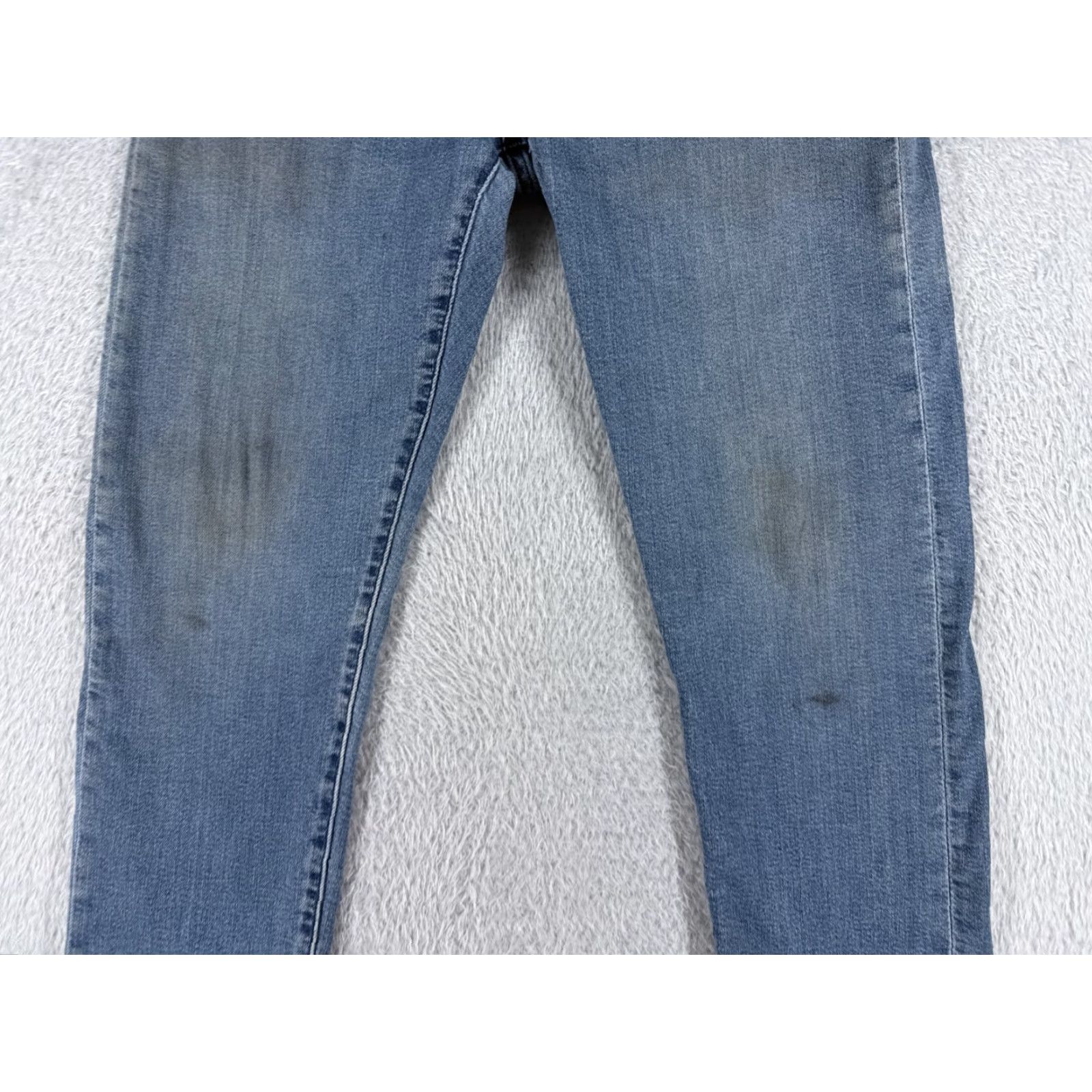 Levi's LEVI'S Jeans Adult 31 Blue Denim 502 Straight 5-Pocket Regular Cotton Premium Vintage No Size US 31 - 3 Thumbnail