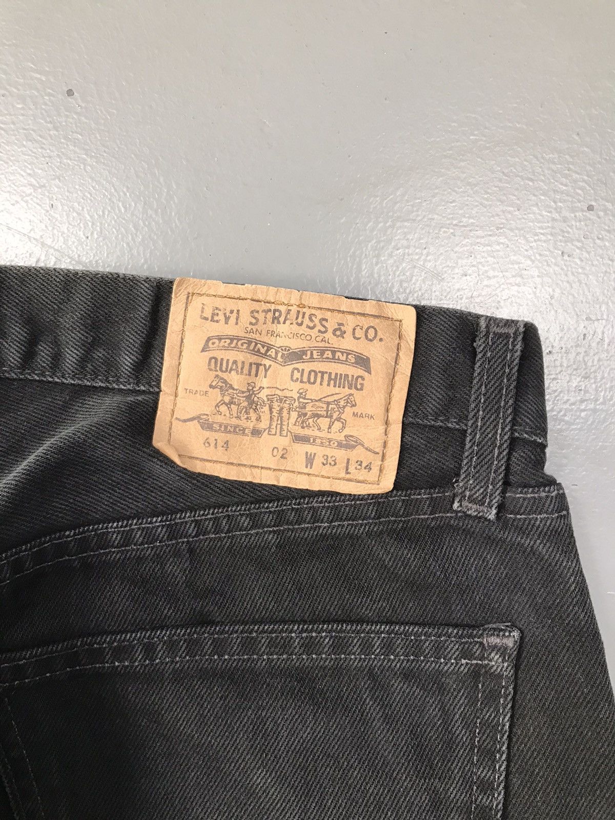 Levi's × Vintage Vintage Levi’s 614 orange tab street fit denim Size US 32 / EU 48 - 10 Thumbnail