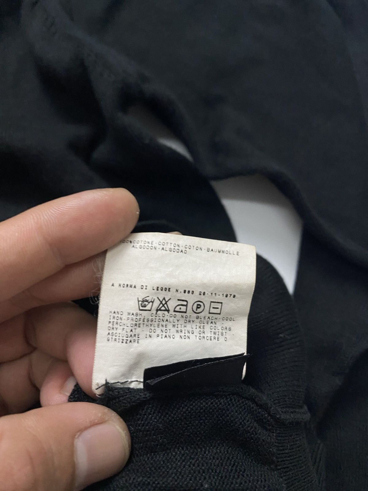 Versace Jeans Couture Versace Jeans Couture Knitwear embroidery logo shirt black Size L / US 10 / IT 46 - 7 Thumbnail