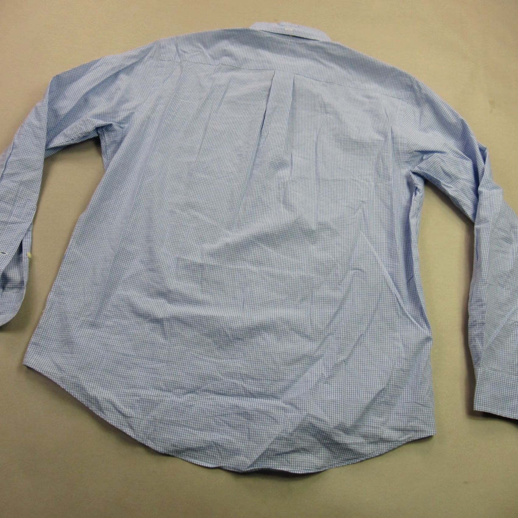 Polo Ralph Lauren Ralph Lauren Shirt Mens Large Long Sleeve Button Front Blue Checks Custom Fit Polo Ralph Lauren Shirt Button-Up Casual Men’s Regular Fit Checks Blue Size US L / EU 52-54 / 3 - 7 Thumbnail