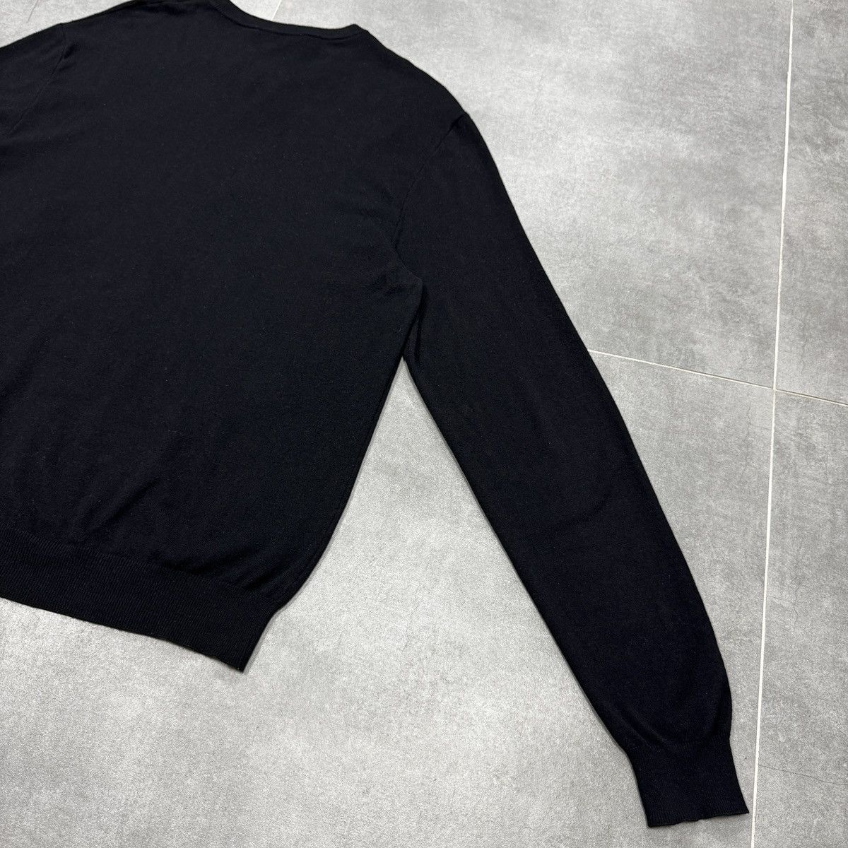 Versace Jeans Couture Versace Jeans Couture Big Logo Wool Sweater Size XL Men Size US XL / EU 56 / 4 - 18 Thumbnail