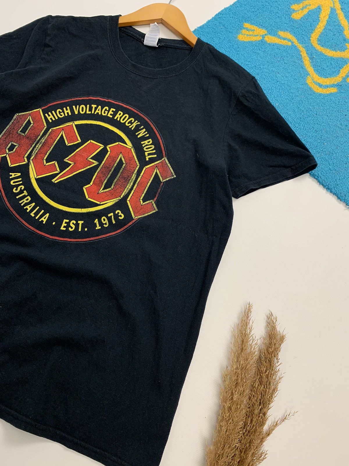 AC/DC × Band Tees × Vintage Vintage AC DC High Voltage Rock T-Shirt Size US M / EU 48-50 / 2 - 2 Thumbnail