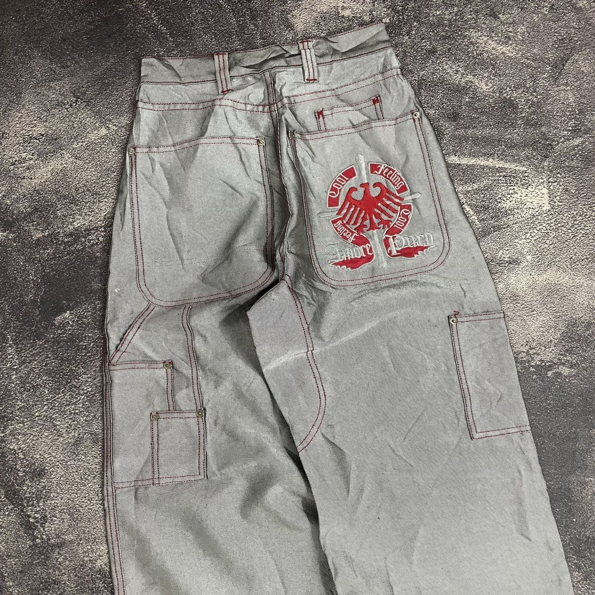 JNCO × Supreme × Vintage Y2K Amore puro baggy jeans Size US 30 / EU 46 - 3 Thumbnail