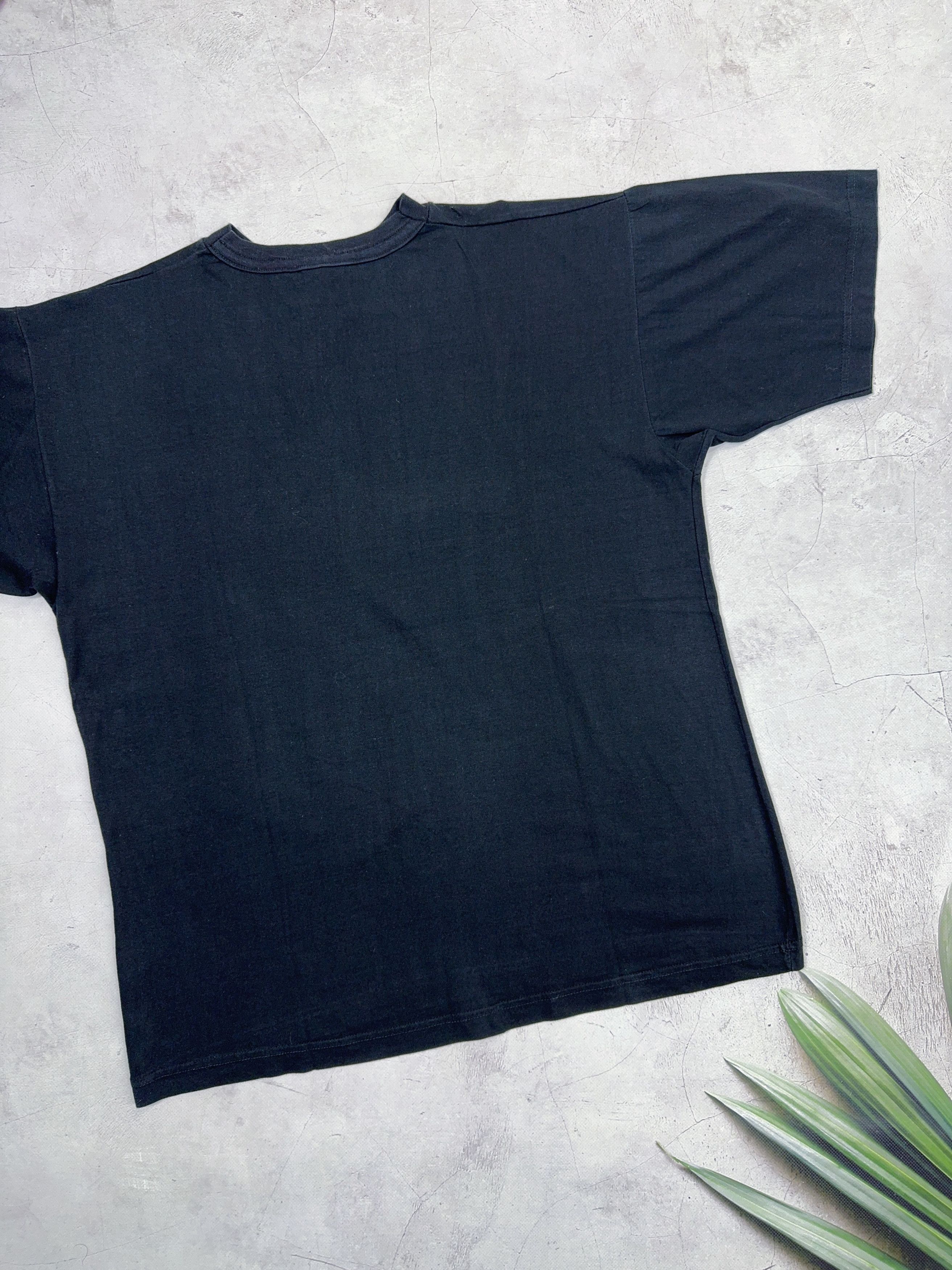Vintage Vintage ROCH VOISINE T-Shirt Music Big Printed Logo Size US L / EU 52-54 / 3 - 13 Thumbnail