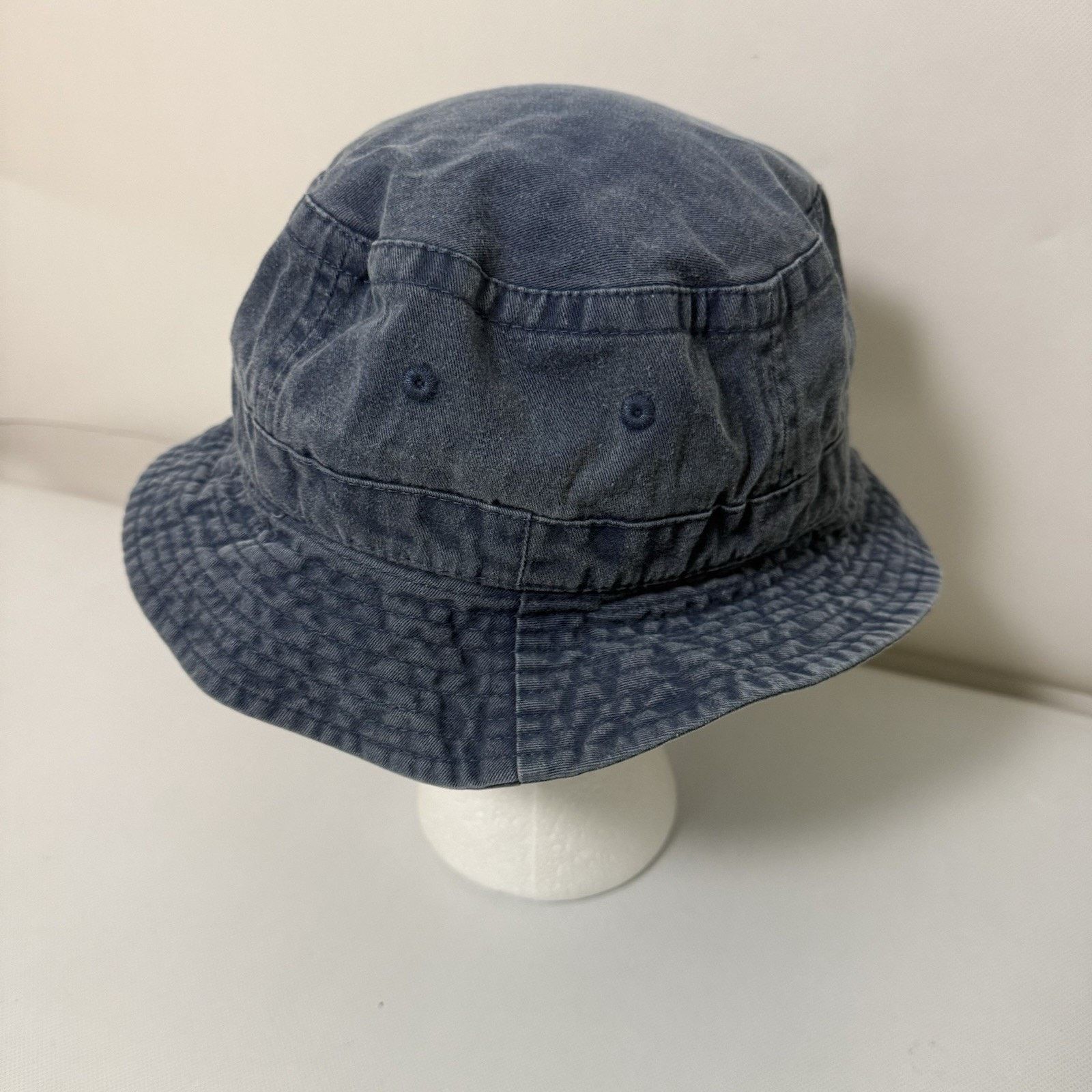 Otto Y2K Cozumel Mexico Bucket Hat Denim Blue Pool Vacation Beach Size ONE SIZE - 3 Thumbnail