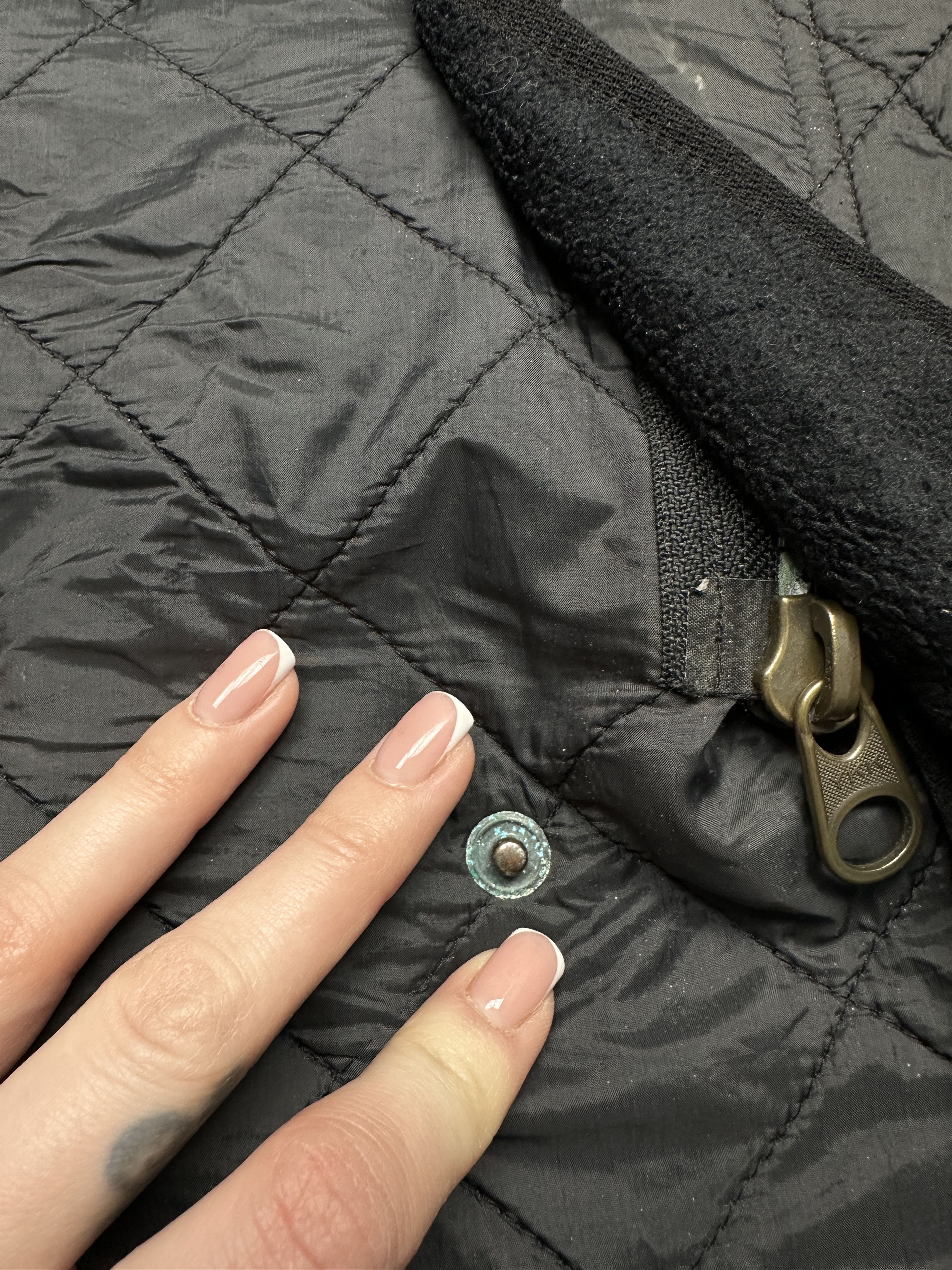 Barbour × Vintage Barbour Vintage Mens Polarquilt Quilted Jacket Size US XXL / EU 58 / 5 - 6 Thumbnail